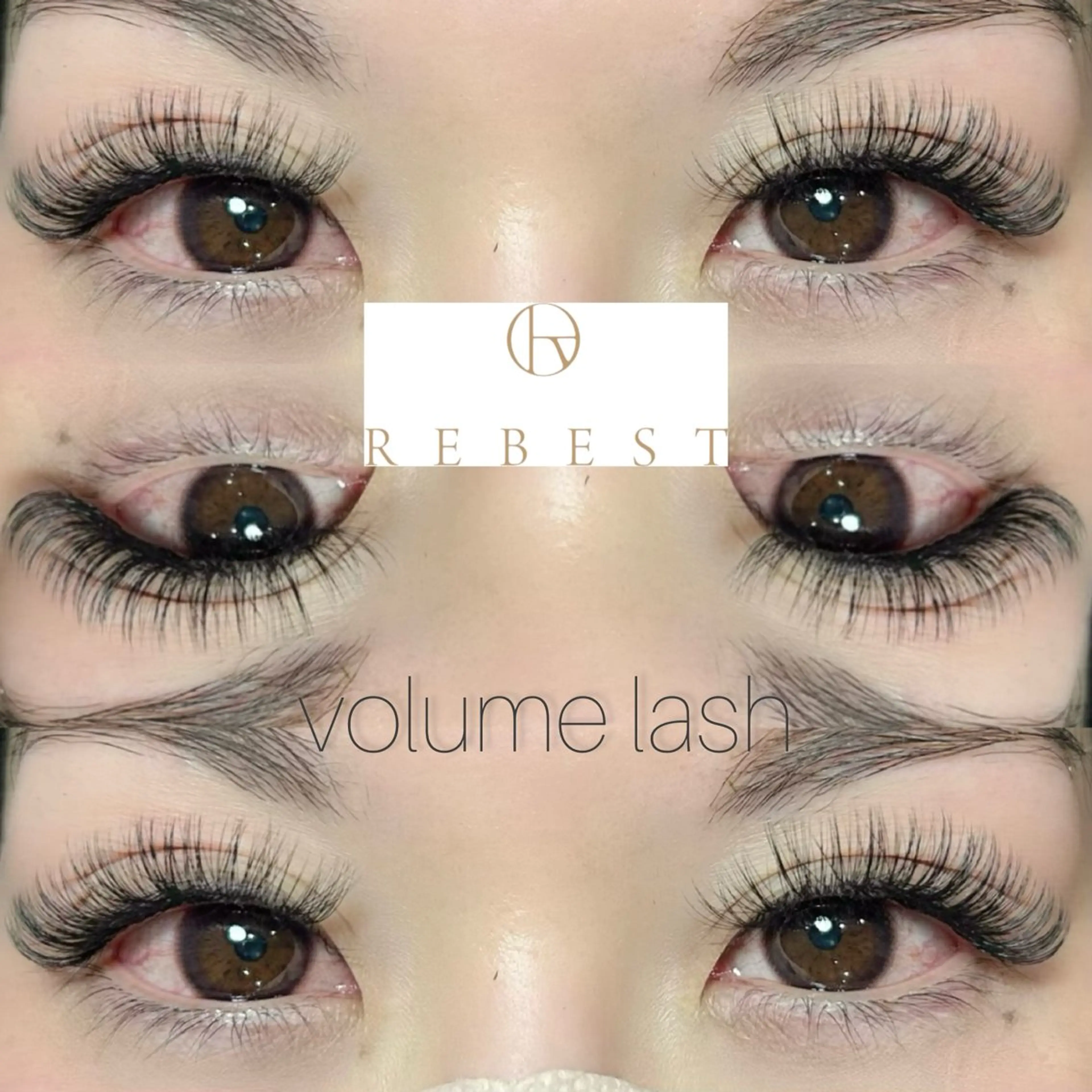 マツエク・マツパ ボリュームラッシュ yuuka REBEST心斎橋のマツエク・マツパデザイン