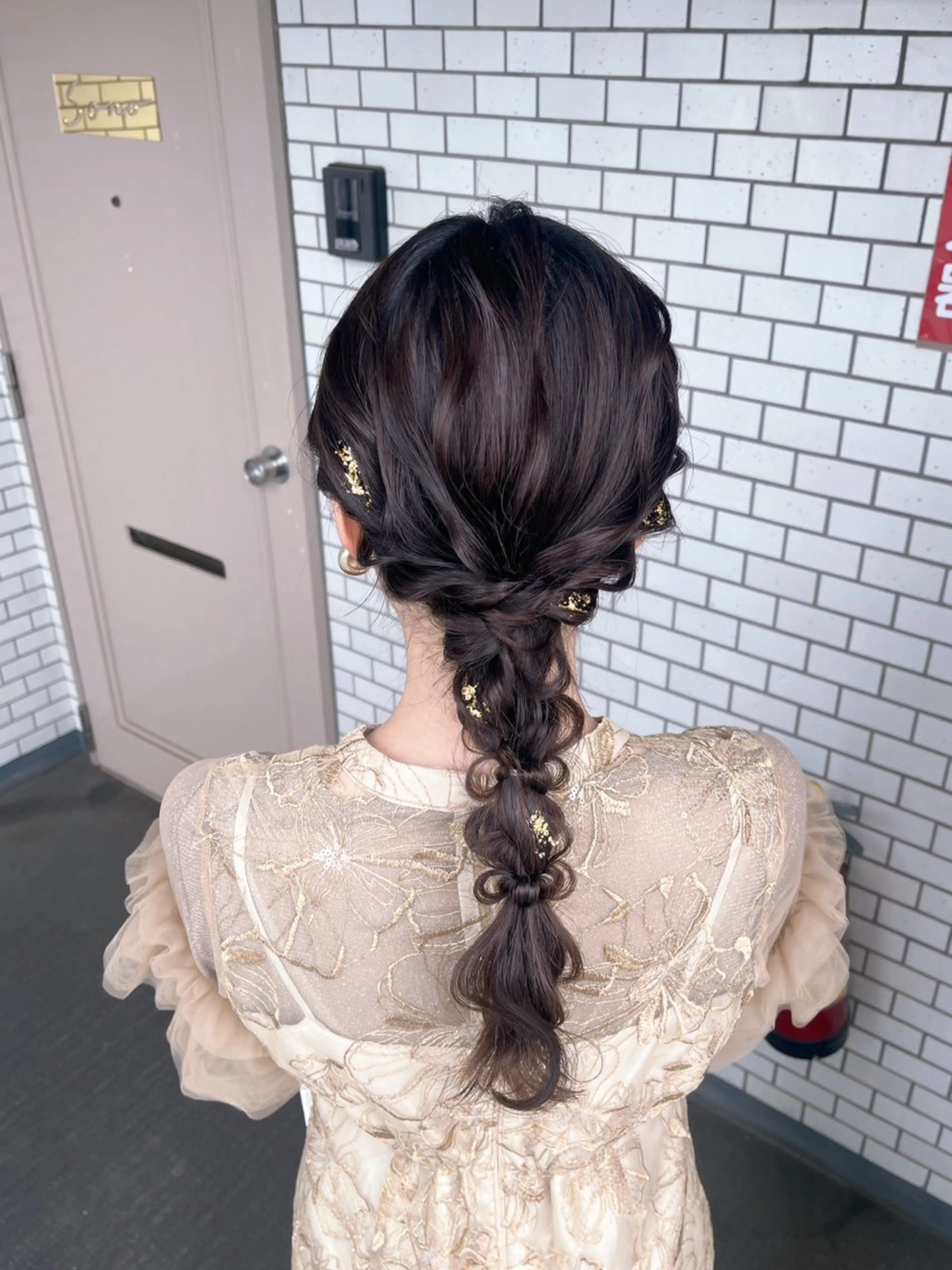 ヘアアレンジ ヘアセット 垢抜けヘアメイク🫧 JURI🪽のヘアスタイル