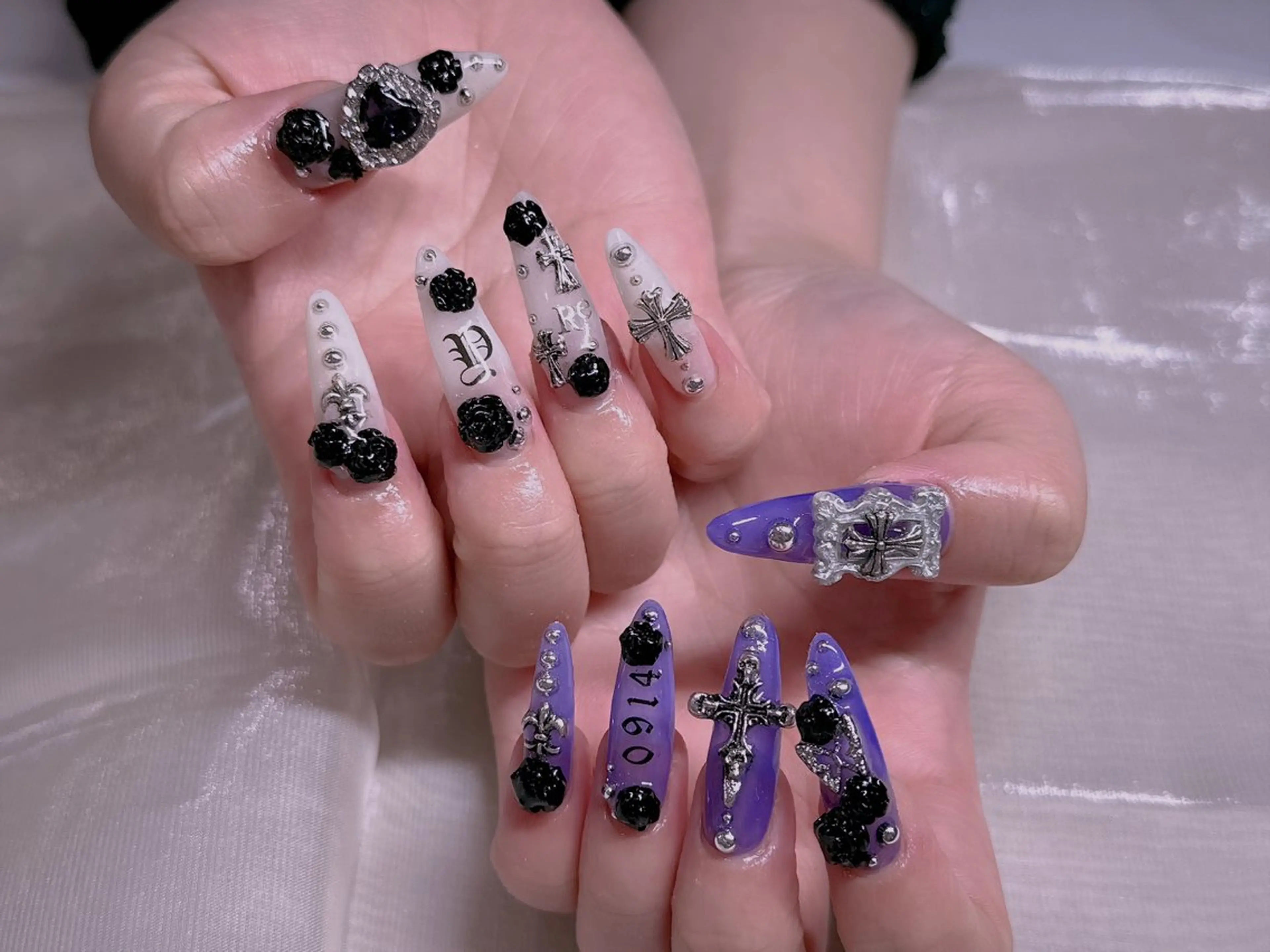 ネイル ハンドネイル エムズ エムズのマツエク・マツパデザイン