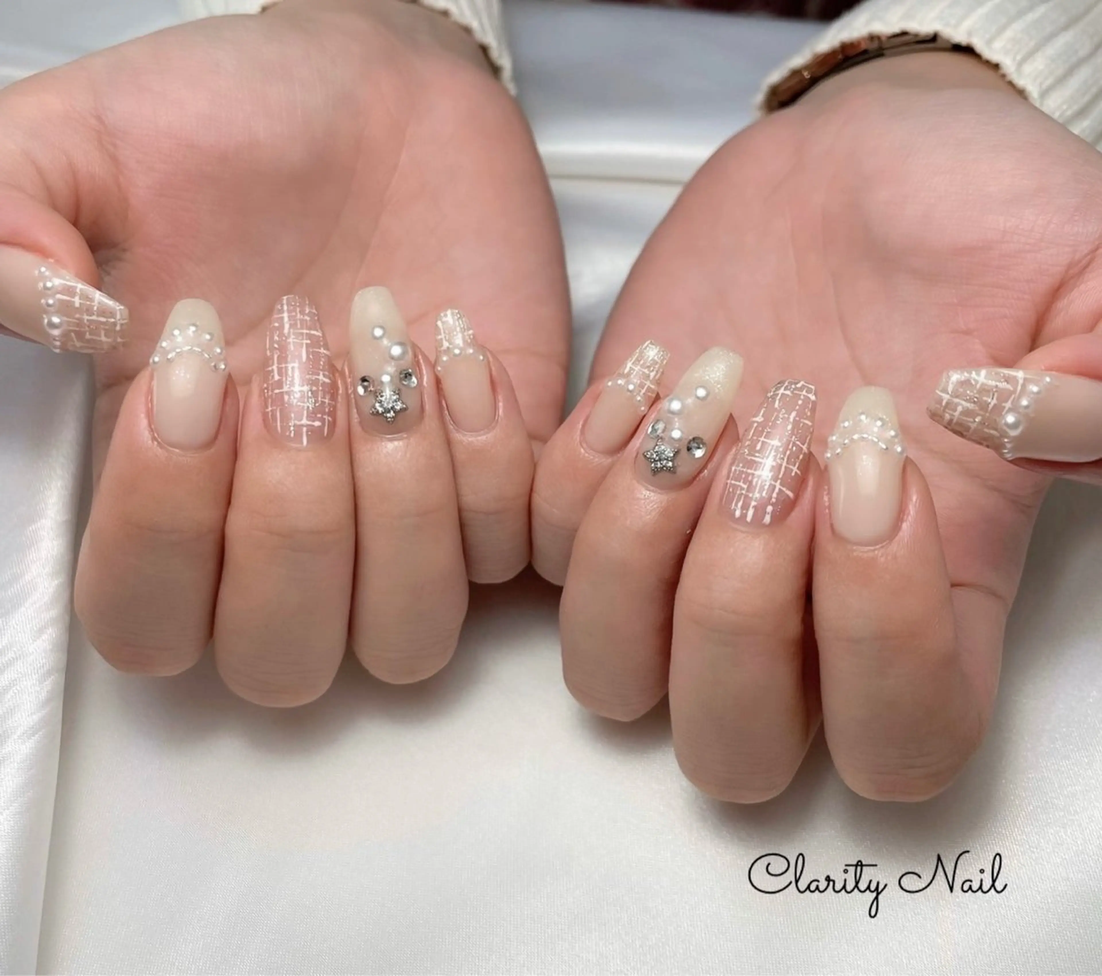 ネイル アートネイル 持ち込み ハンドネイル Clarity Nailのネイルデザイン