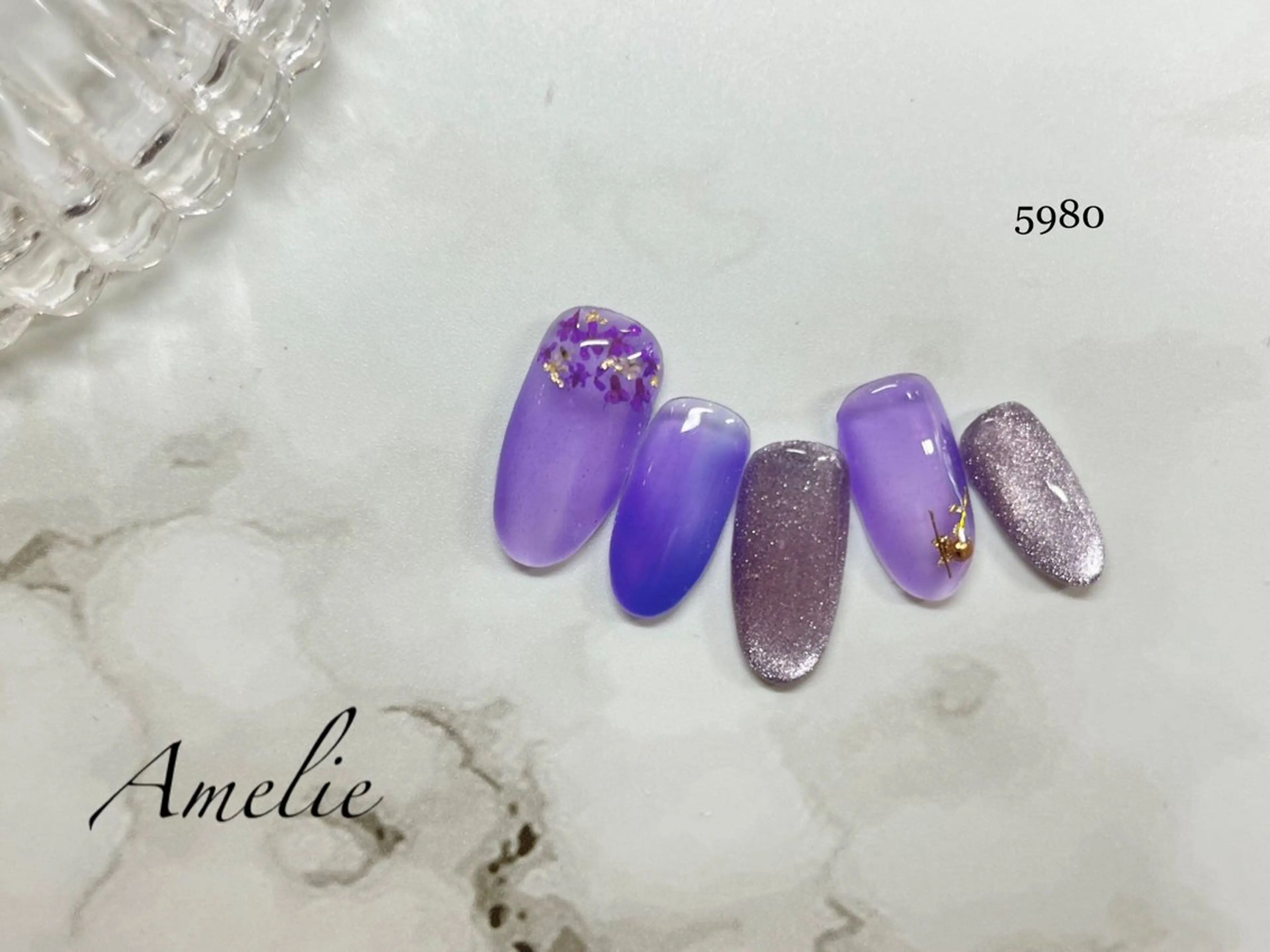 ネイル ハンドネイル いちじゅう あおいのネイルデザイン