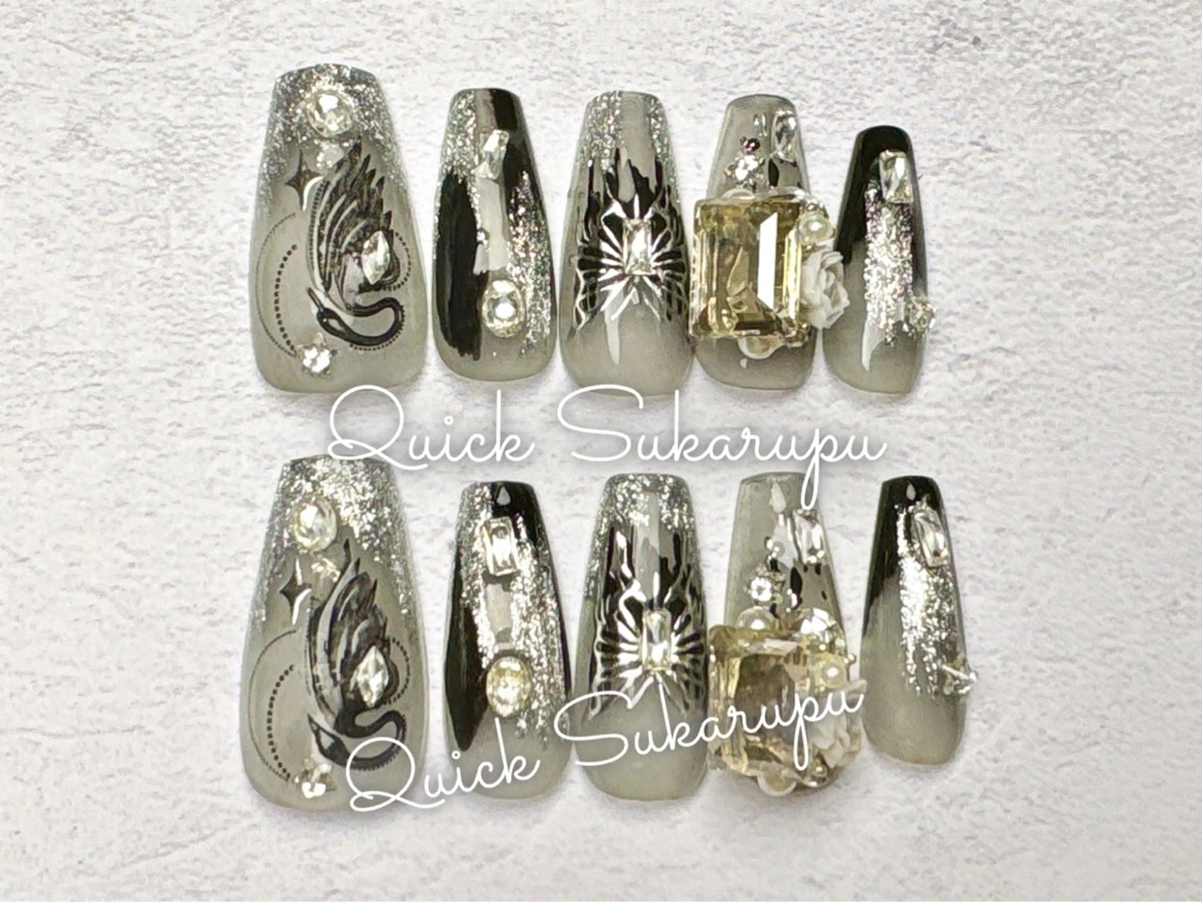 ネイル ハンドネイル Quick Sukarupu新宿のネイルデザイン
