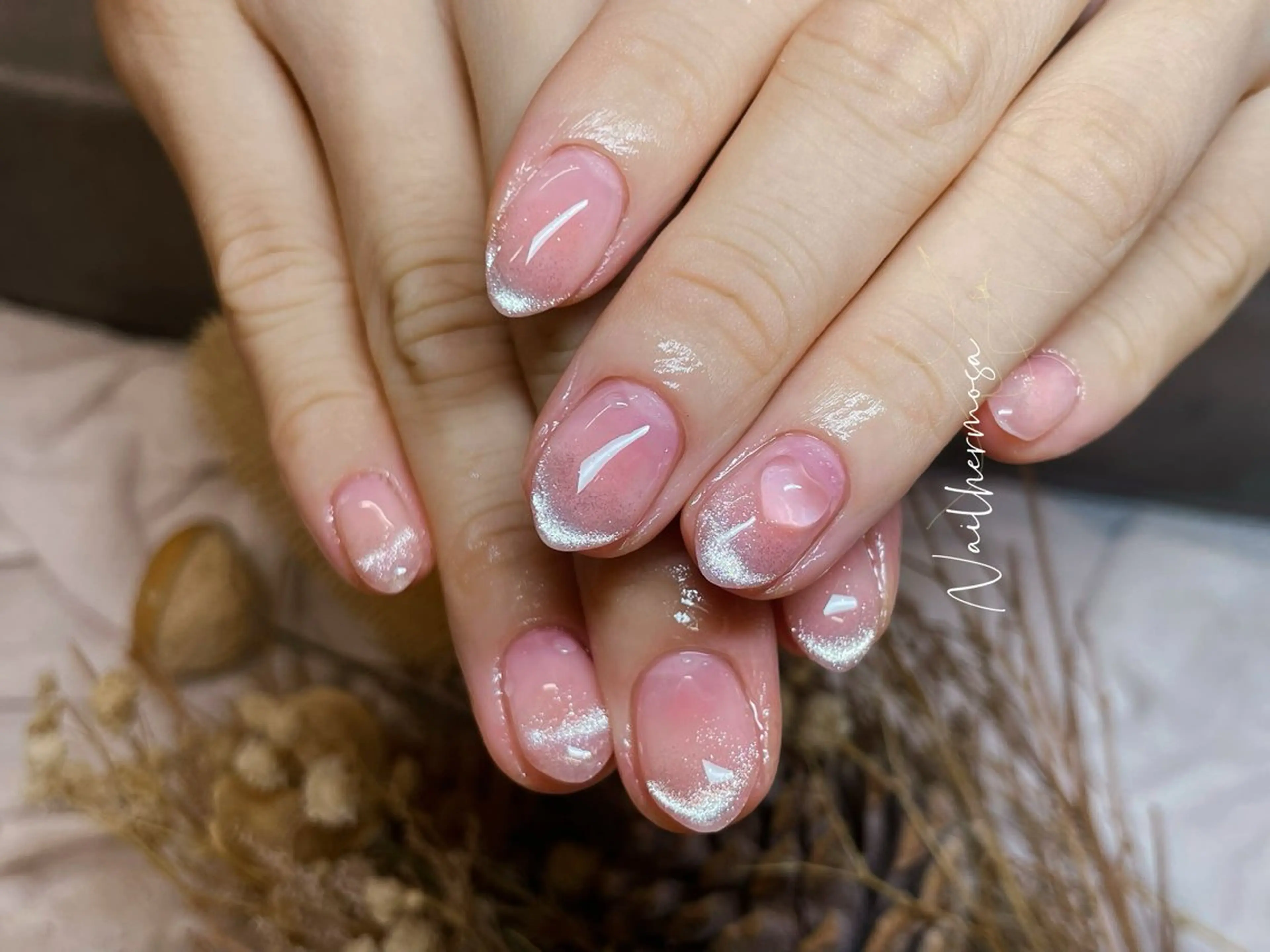 ネイル 長さ出し フラッシュネイル フットネイル ジェルネイル マグネットネイル ハンドネイル ネイル エルモサのネイルデザイン