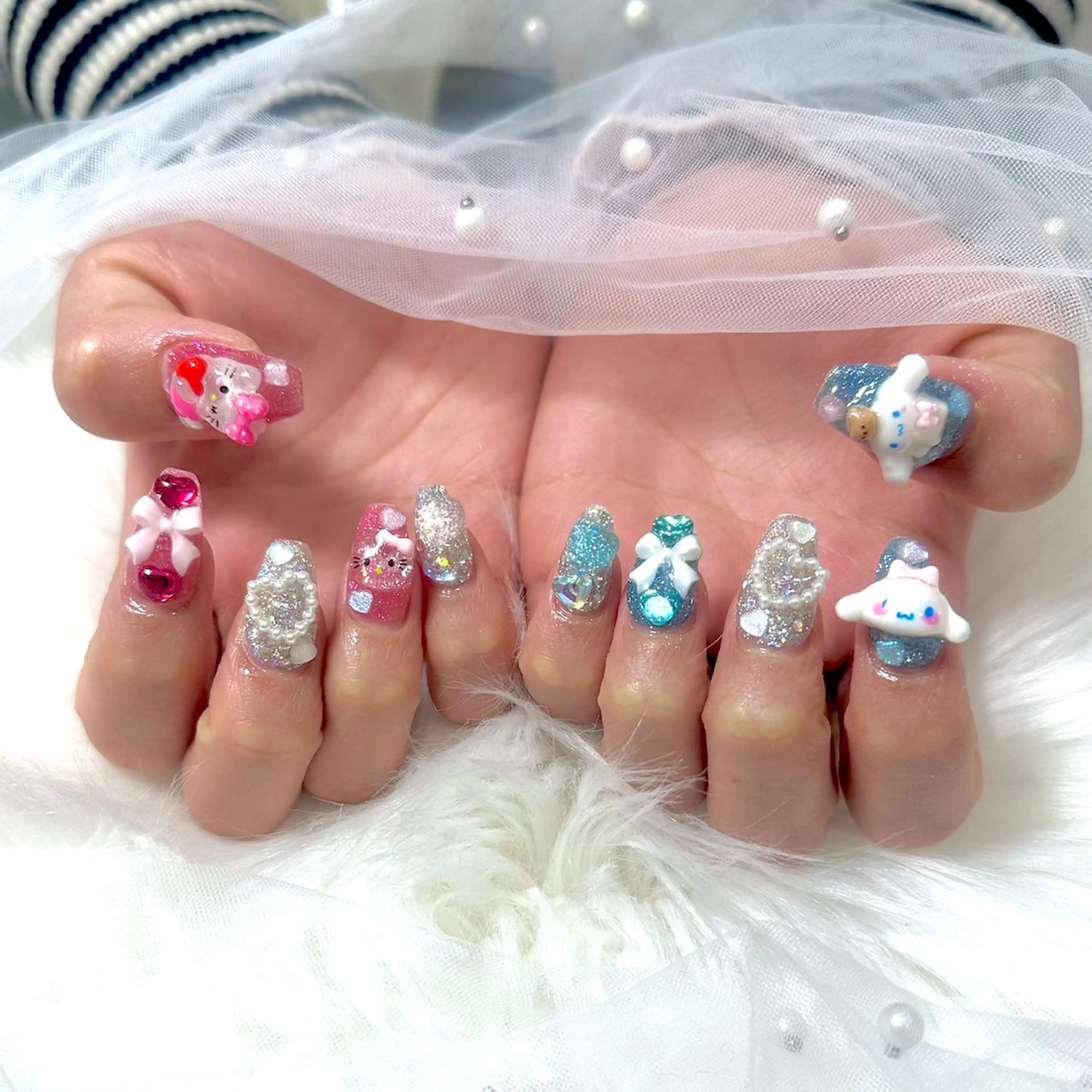 ネイル 長さ出し フットネイル ジェルネイル 韓国ネイル マグネットネイル #Amin所属・#Amin nail salonのネイルデザイン