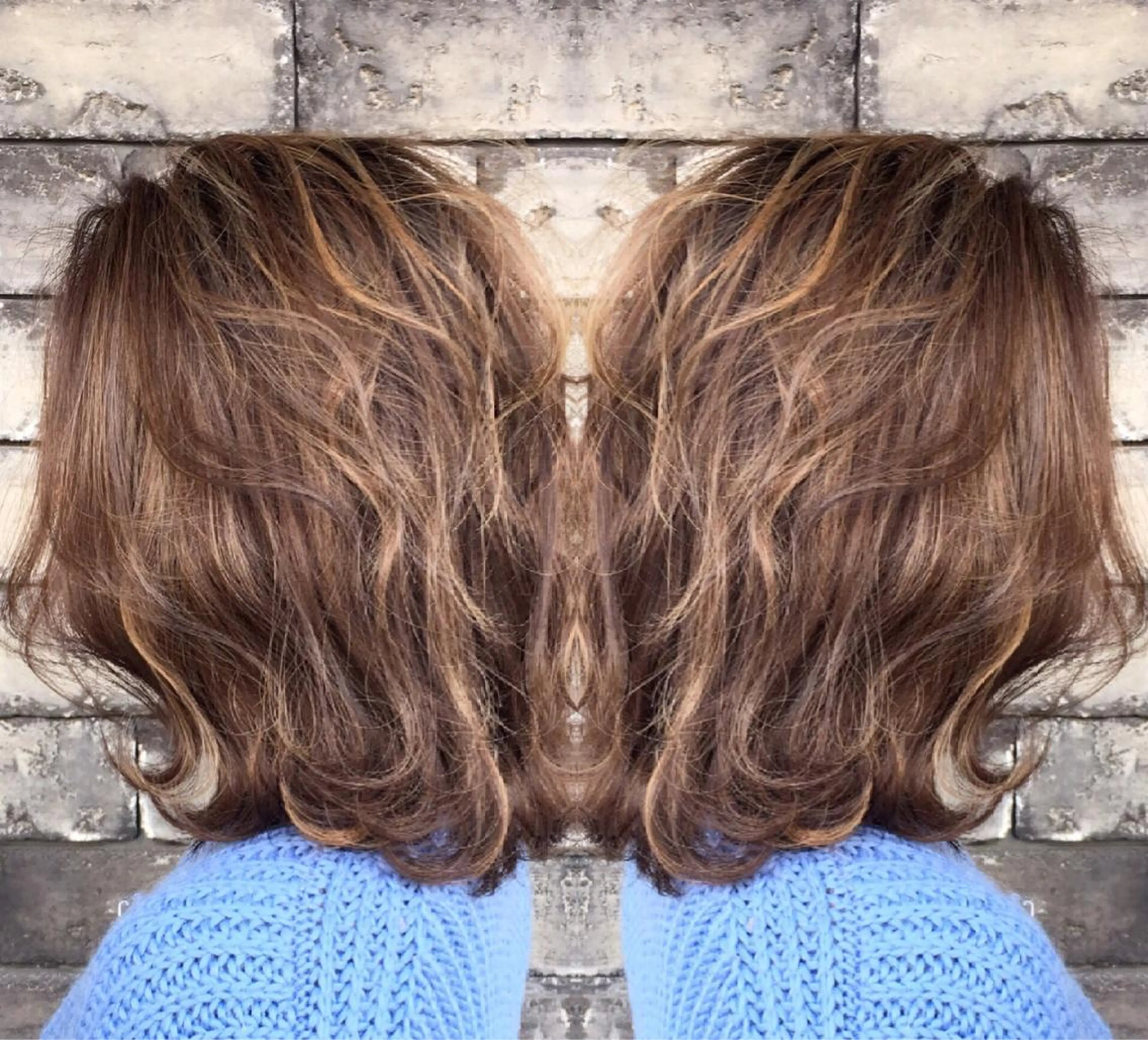 ミディアム 3Dハイライト 外国人風カラー ハイライト ヘアカラー トリートメント ヘアセット ❤️千葉県代表❤️ 店長❤️柿本翔一朗のヘアスタイル