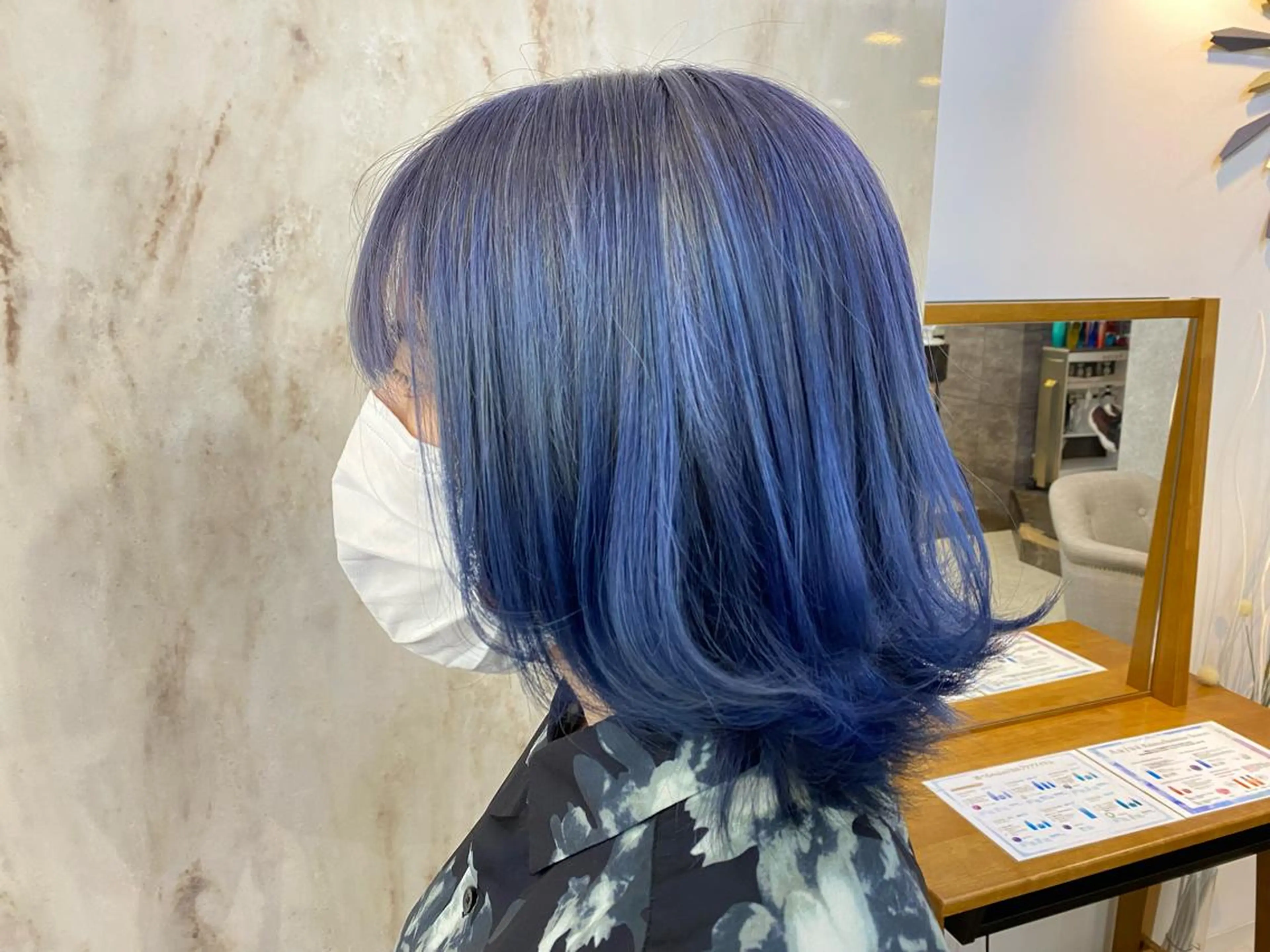 ミディアム カラー SYUYA/パーマ/ マッシュスタイル特化のヘアスタイル