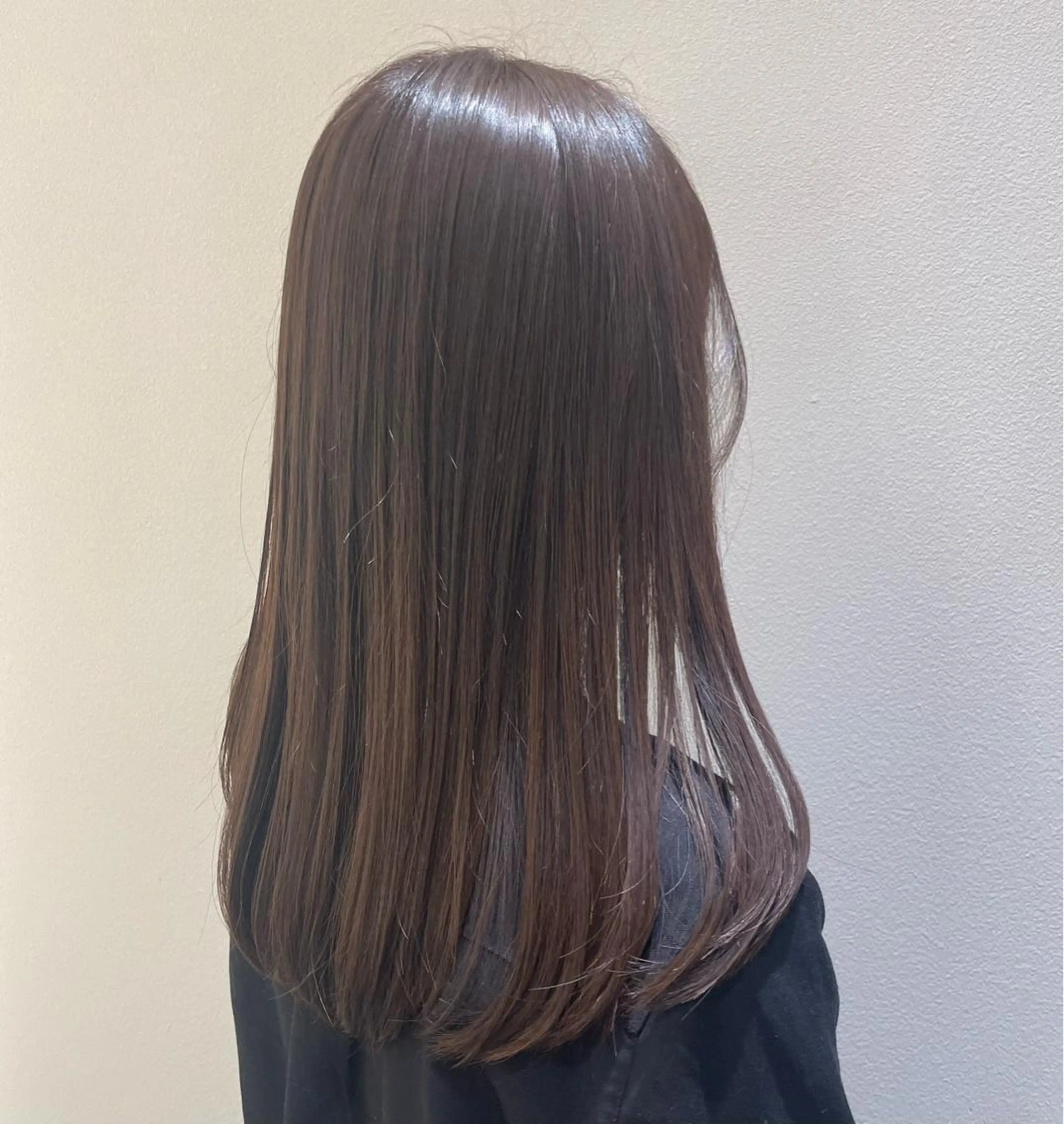 カラー ベージュカラー 透明感カラー グレージュ 骨格診断/似合わせ カットあさみななこのヘアスタイル