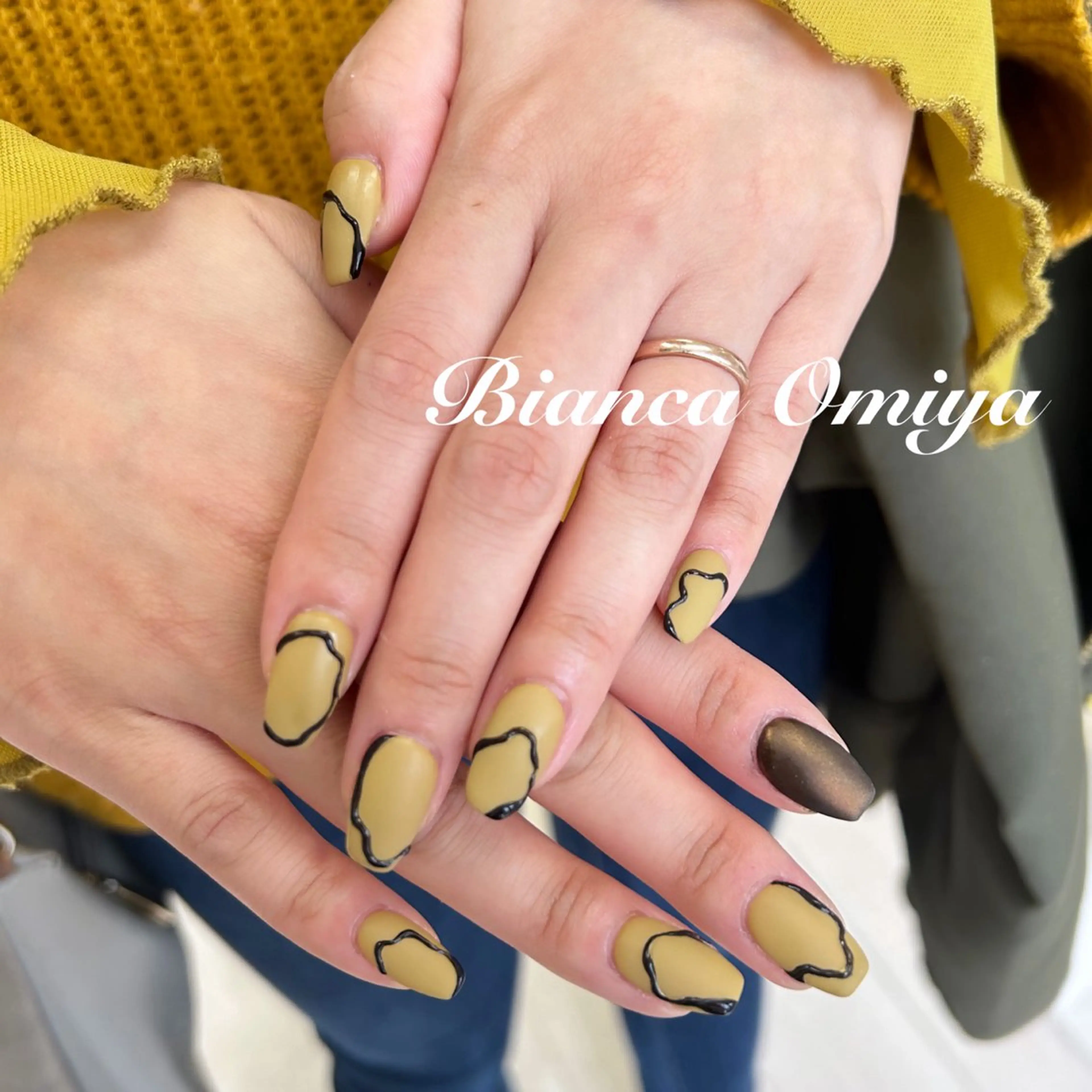 ネイル ハンドネイル Bianca川越❄ Yanoのネイルデザイン