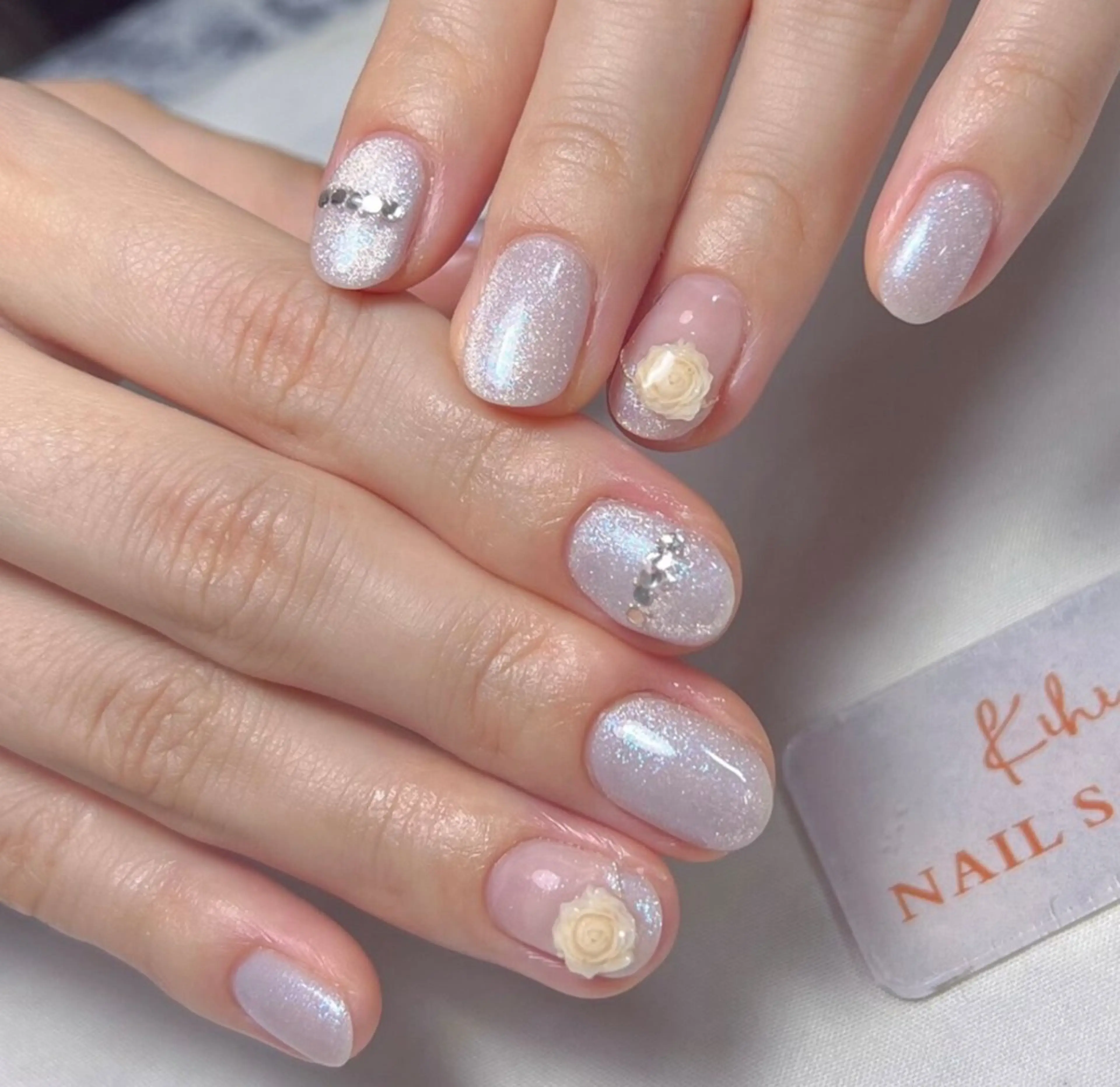 ネイル アートネイル フレンチネイル ジェルネイル グラデーション 韓国ネイル 村中 ハナのネイルデザイン