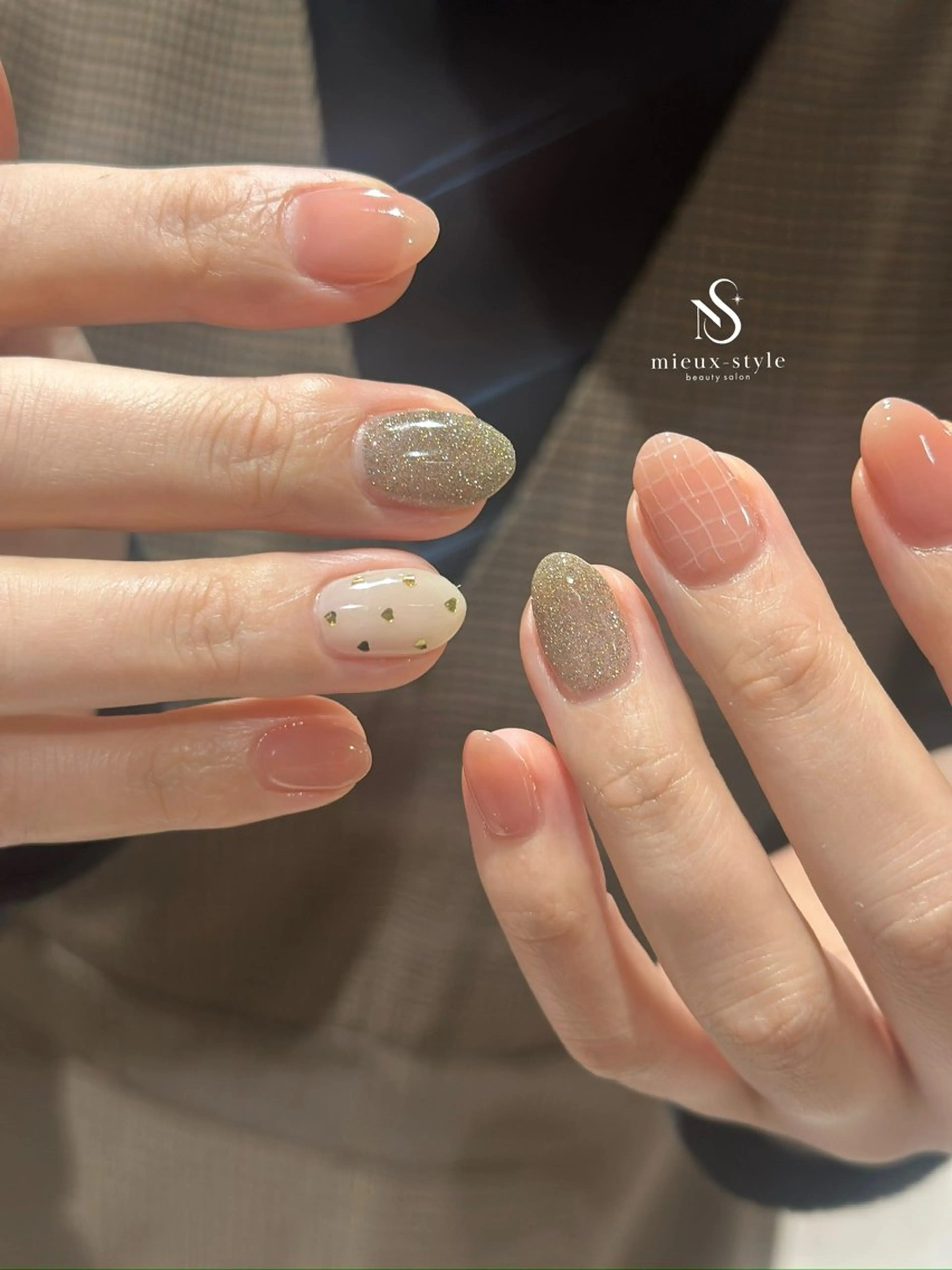 ネイル mieux-myu /立川nuanceのネイルデザイン