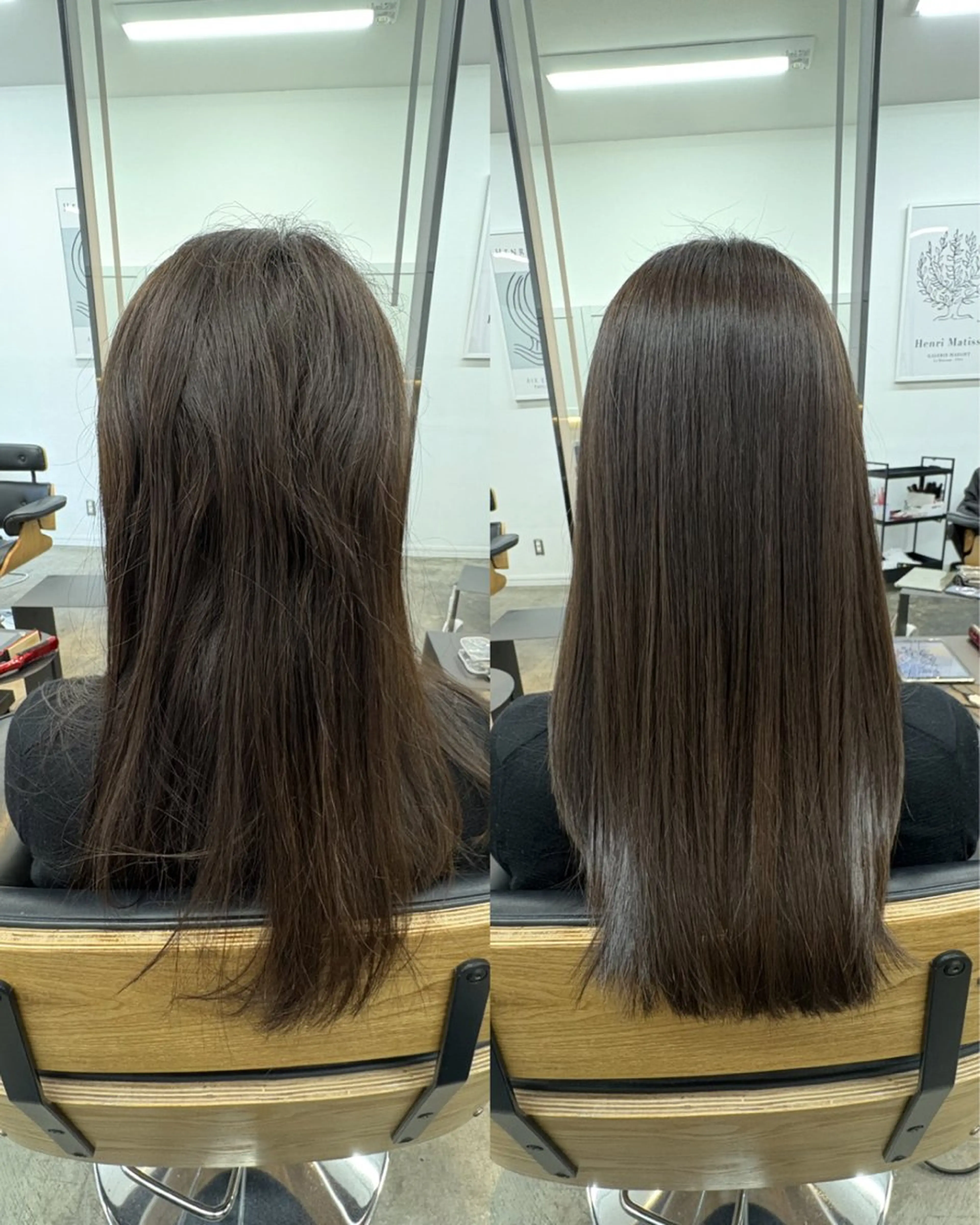 ロング カット 縮毛矯正 ✨髪質改善✨ 縮毛矯正/佐藤恵太のヘアスタイル