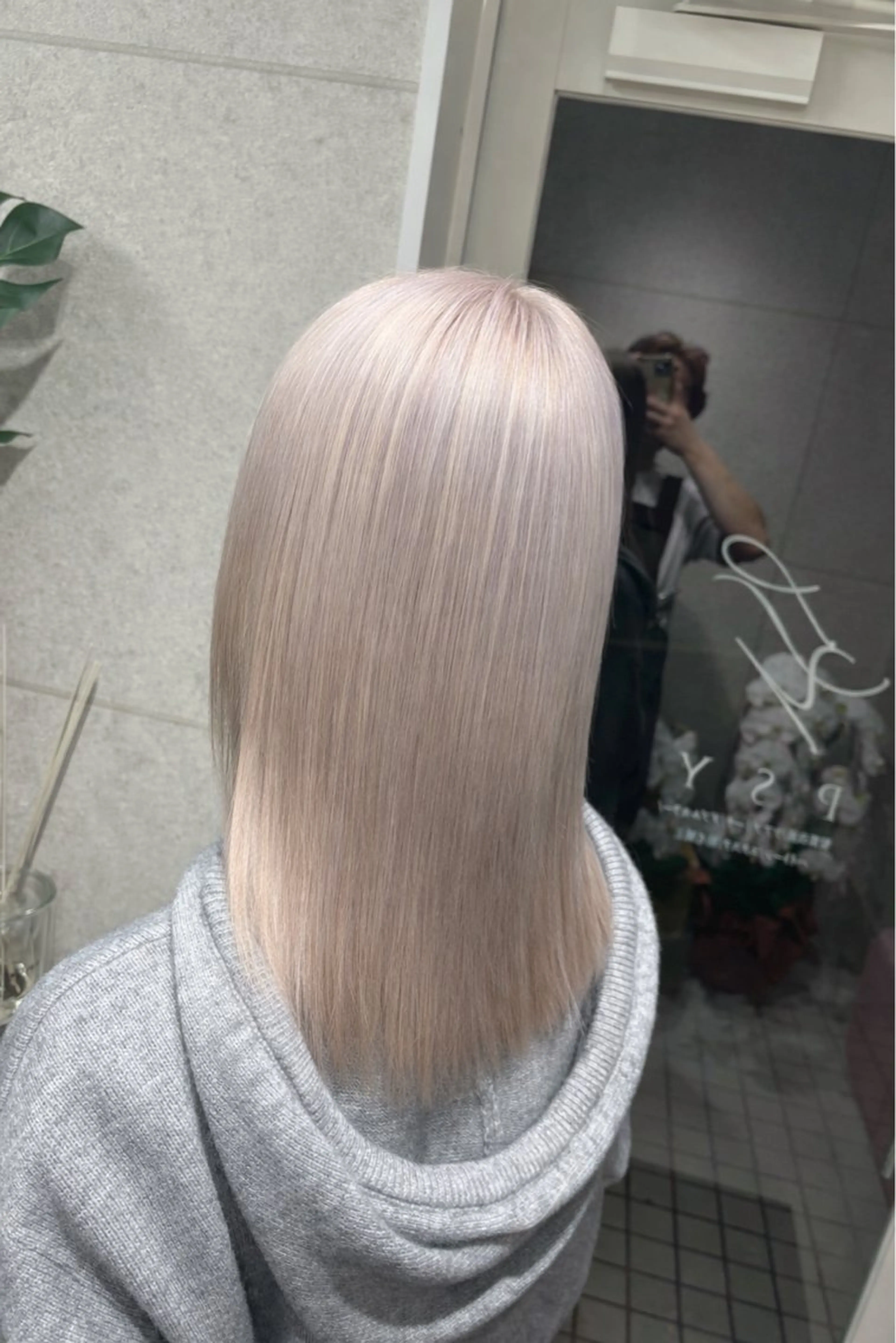 ミディアム カラー ヘアカラー トリートメント PSY【サイ】所属・PSY【サイ】 /池袋/RYUSEIのヘアスタイル