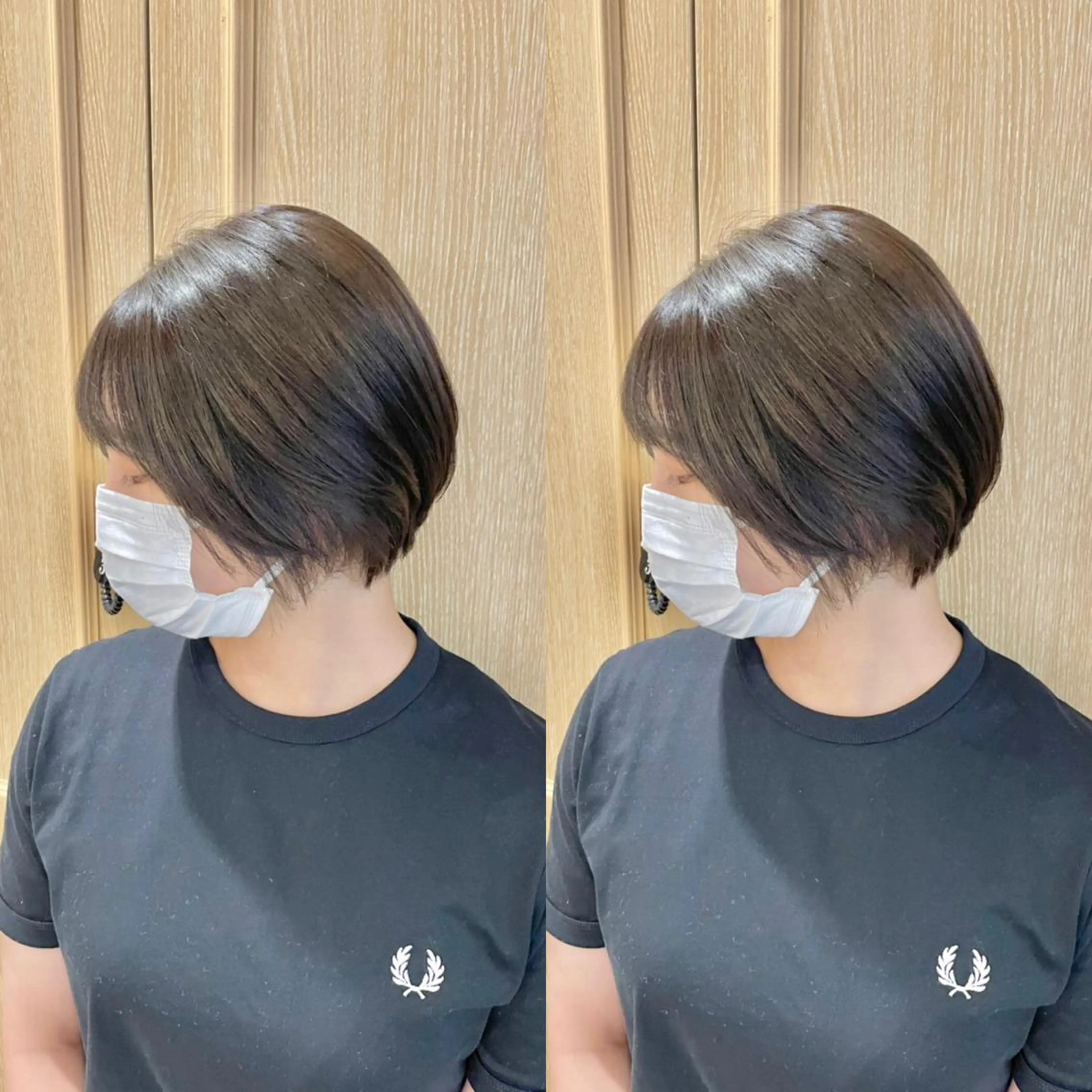 ショート 【似合わせショート】 岡　那輝のヘアスタイル