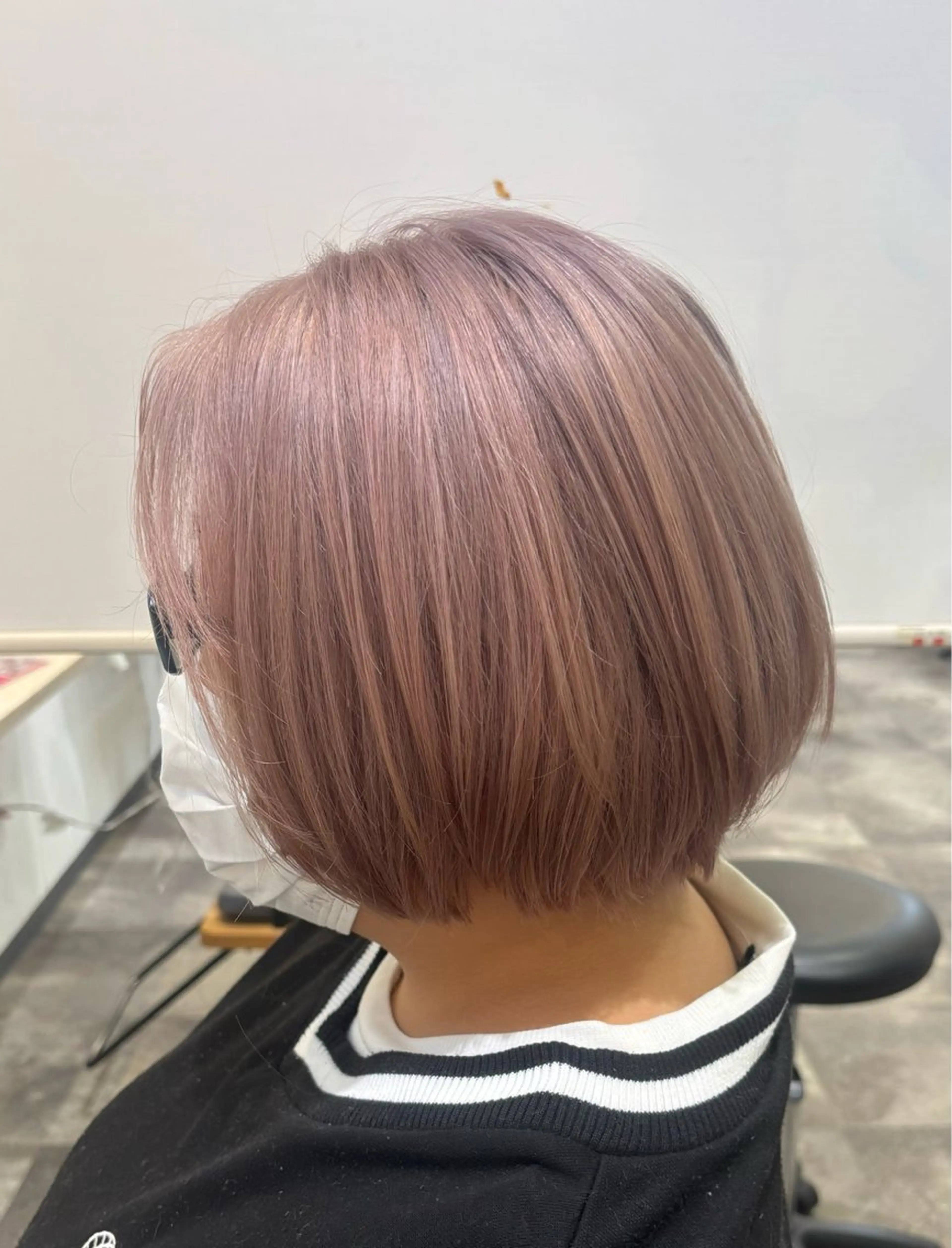 ショート カラー カット ヘアカラー トリートメント 鼎一真ハイトーン/ パーマ/何でも屋さんのヘアスタイル