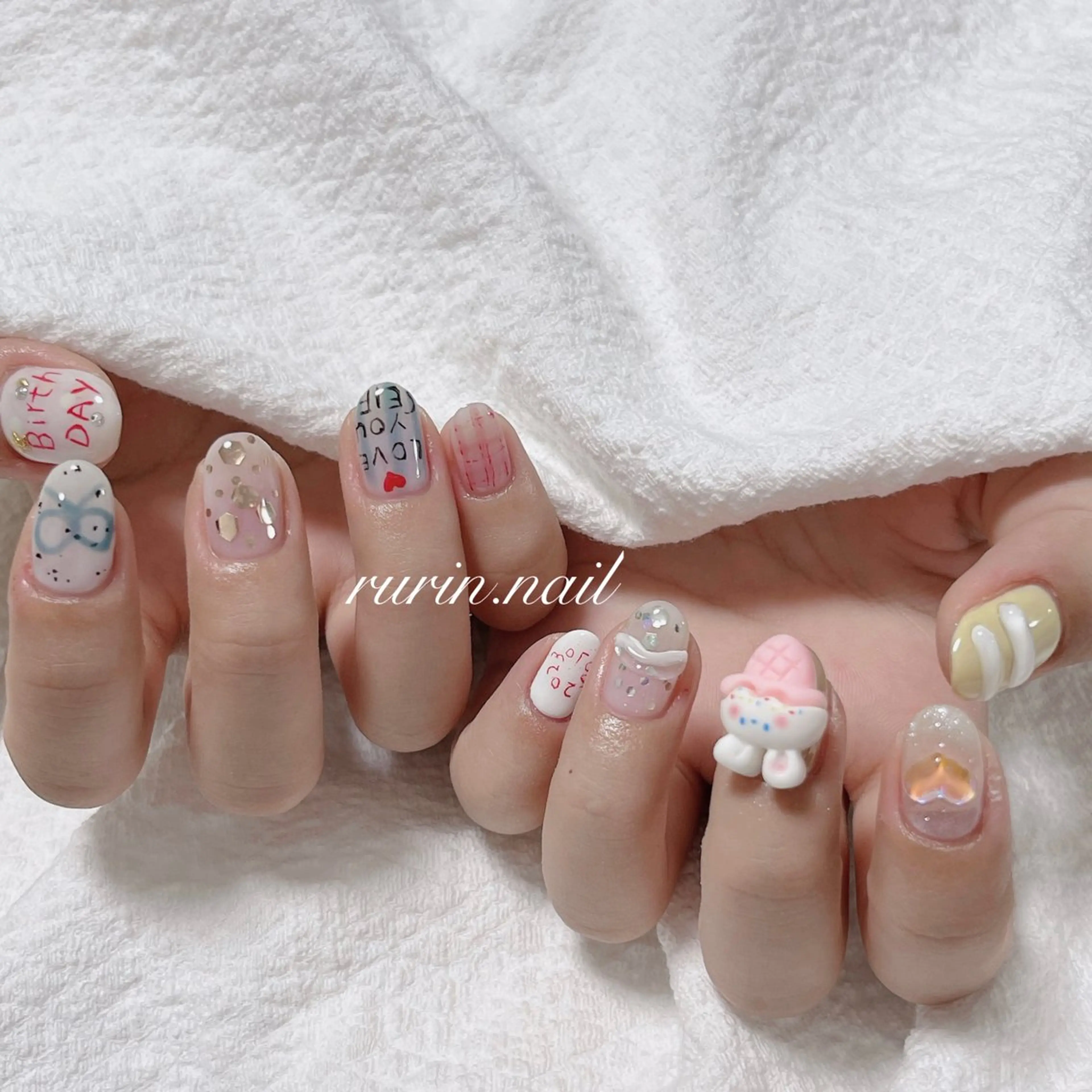 ネイル ルリン サロン💅のネイルデザイン