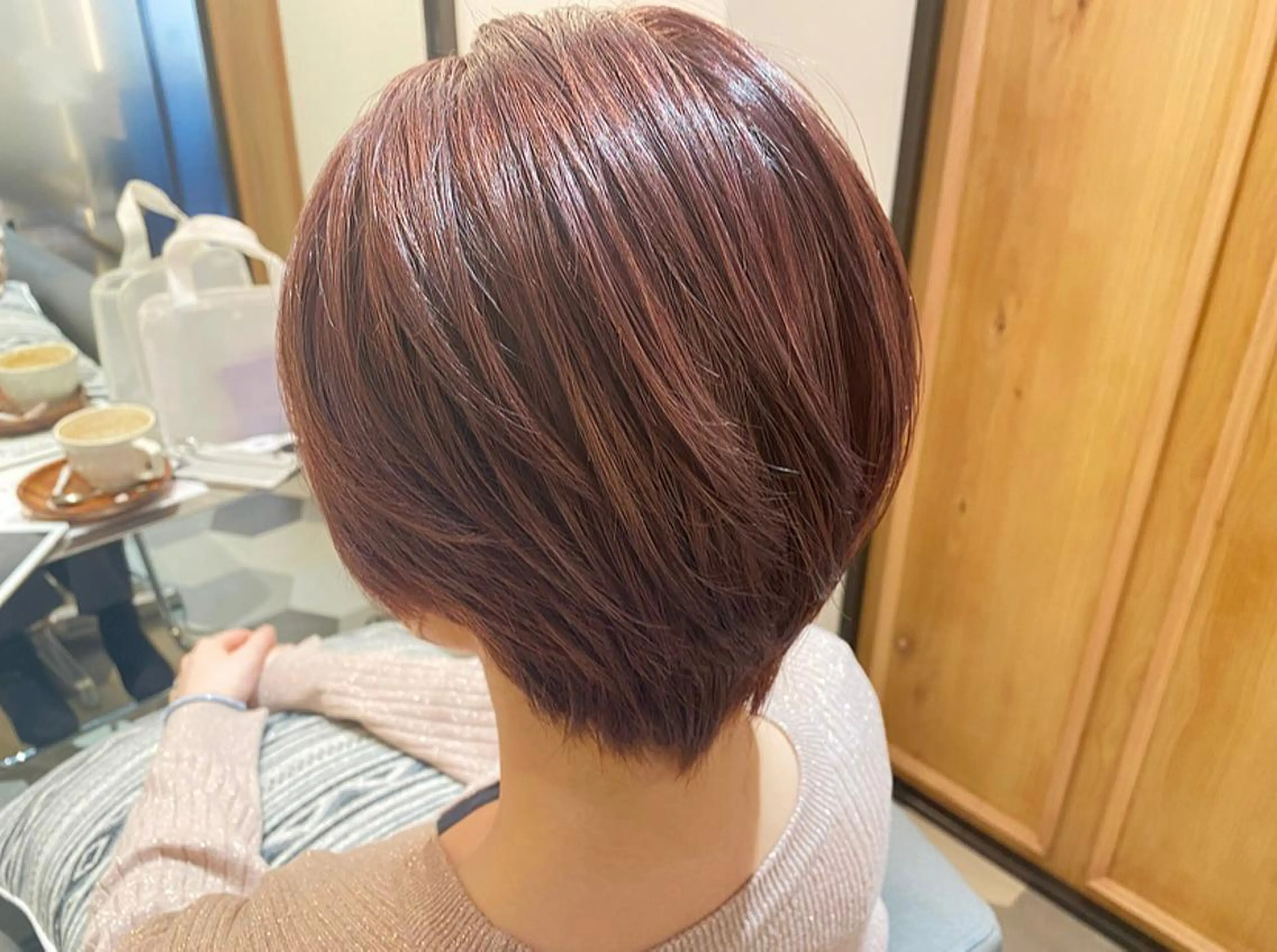 ショート カラー 🌈🌸あおき みちる🌟💗のヘアスタイル