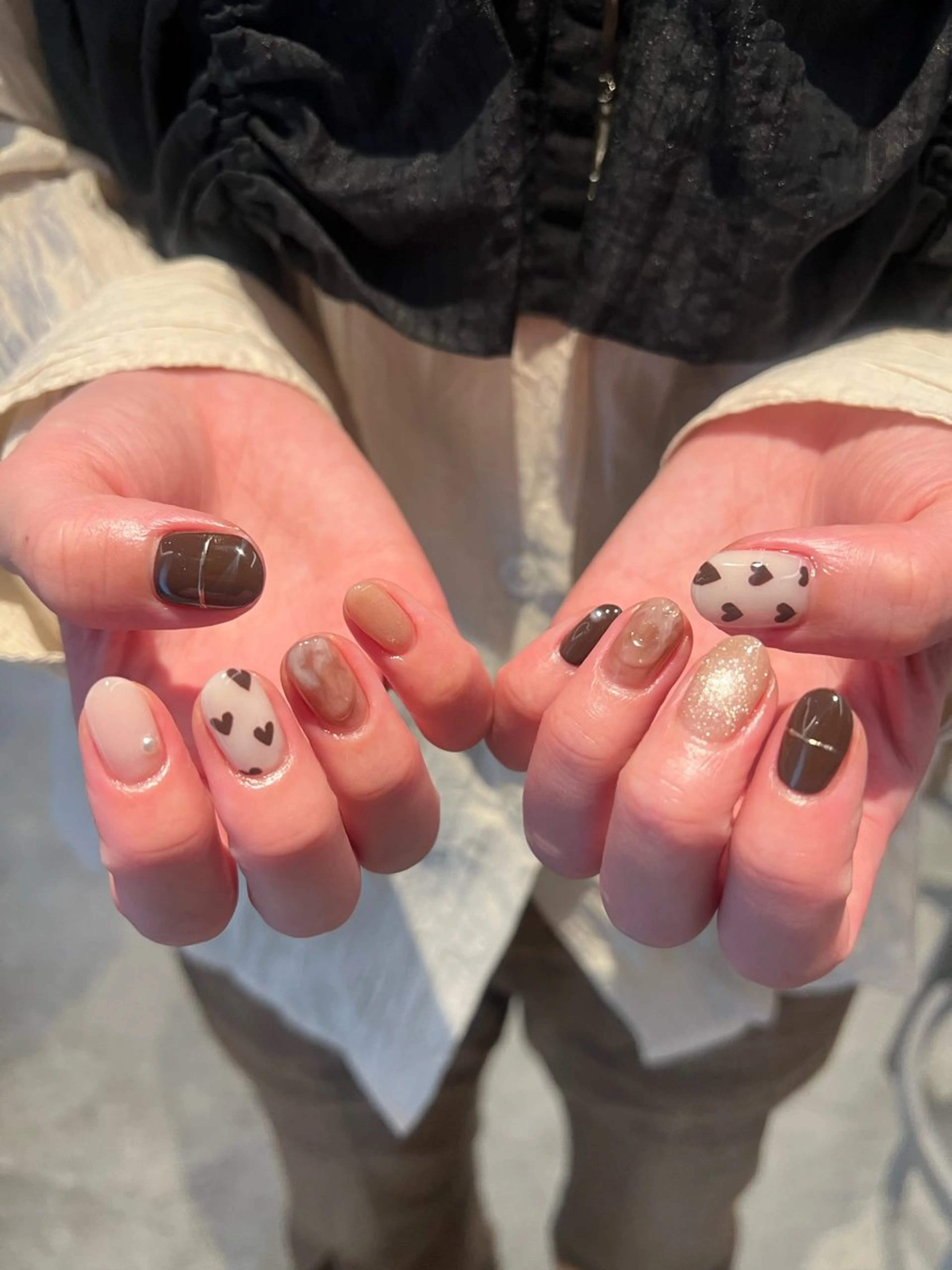 ネイル ハンドネイル ccccccc.b yuumiのネイルデザイン