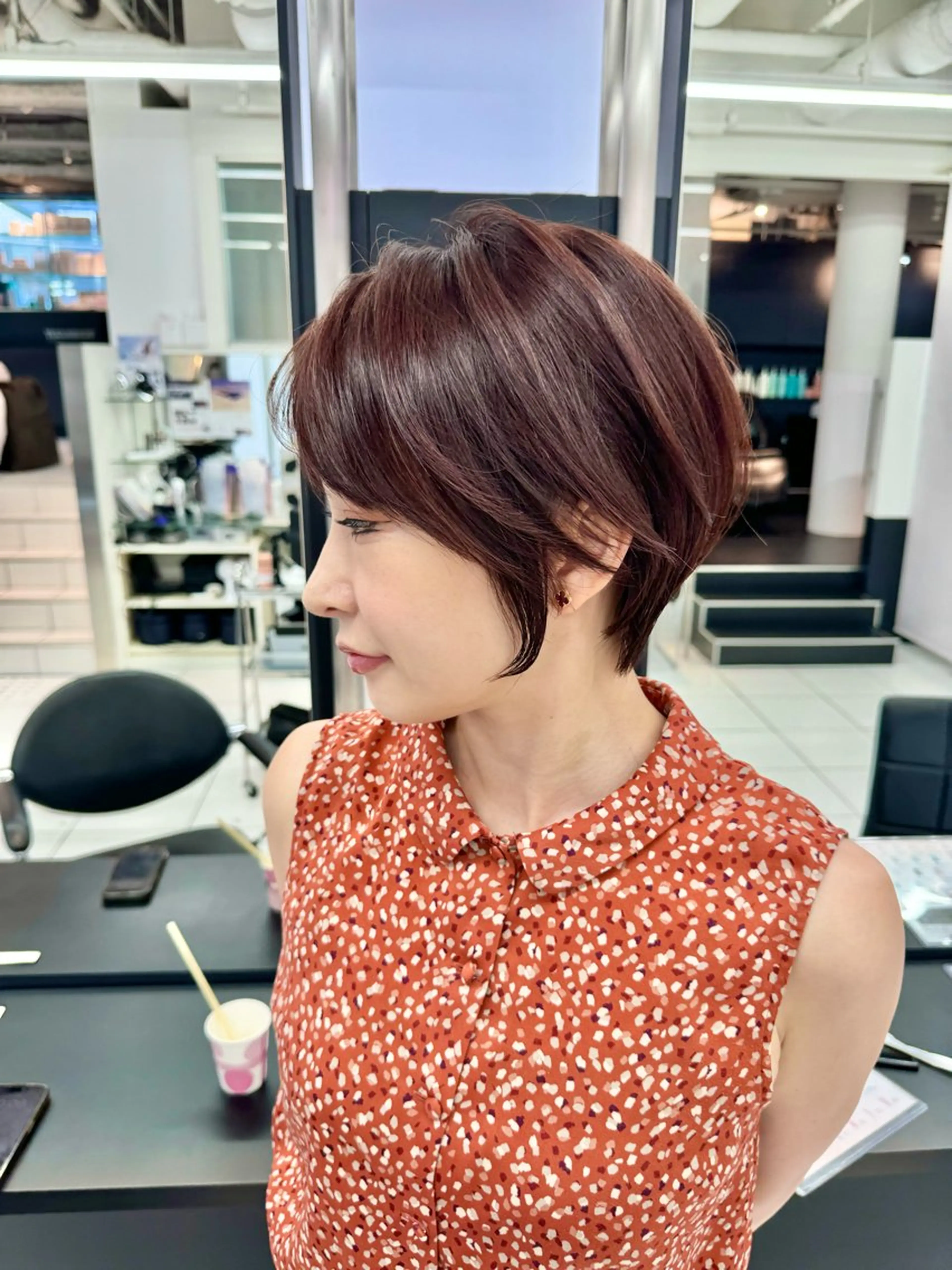 ショート くびれヘア ショートヘア 加藤 真介のヘアスタイル