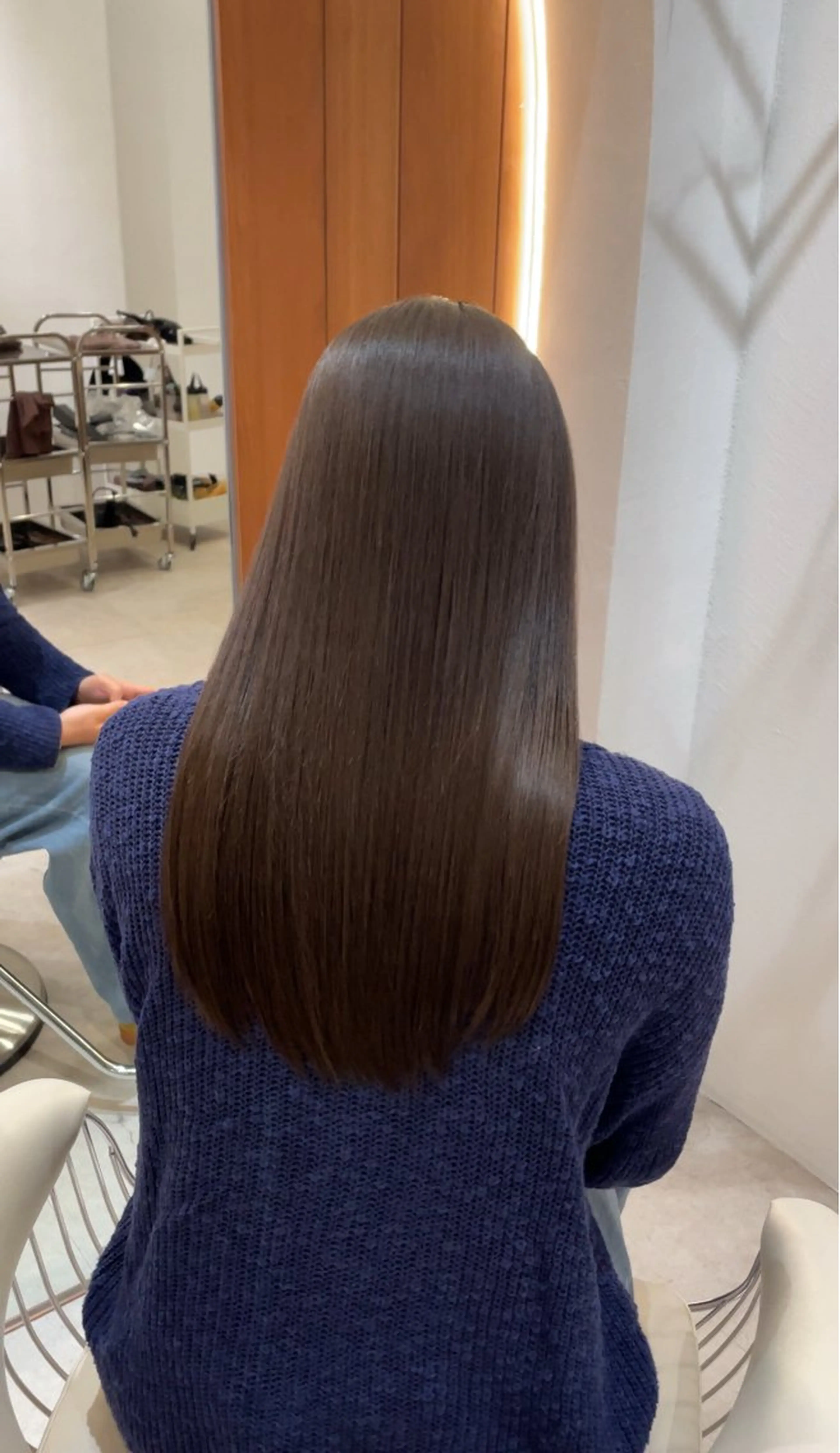 ミディアム カラー ブリーチ オリーブカラー トリートメント 渋谷/レイヤーボブ・ 透明感カラーしょうごのヘアスタイル