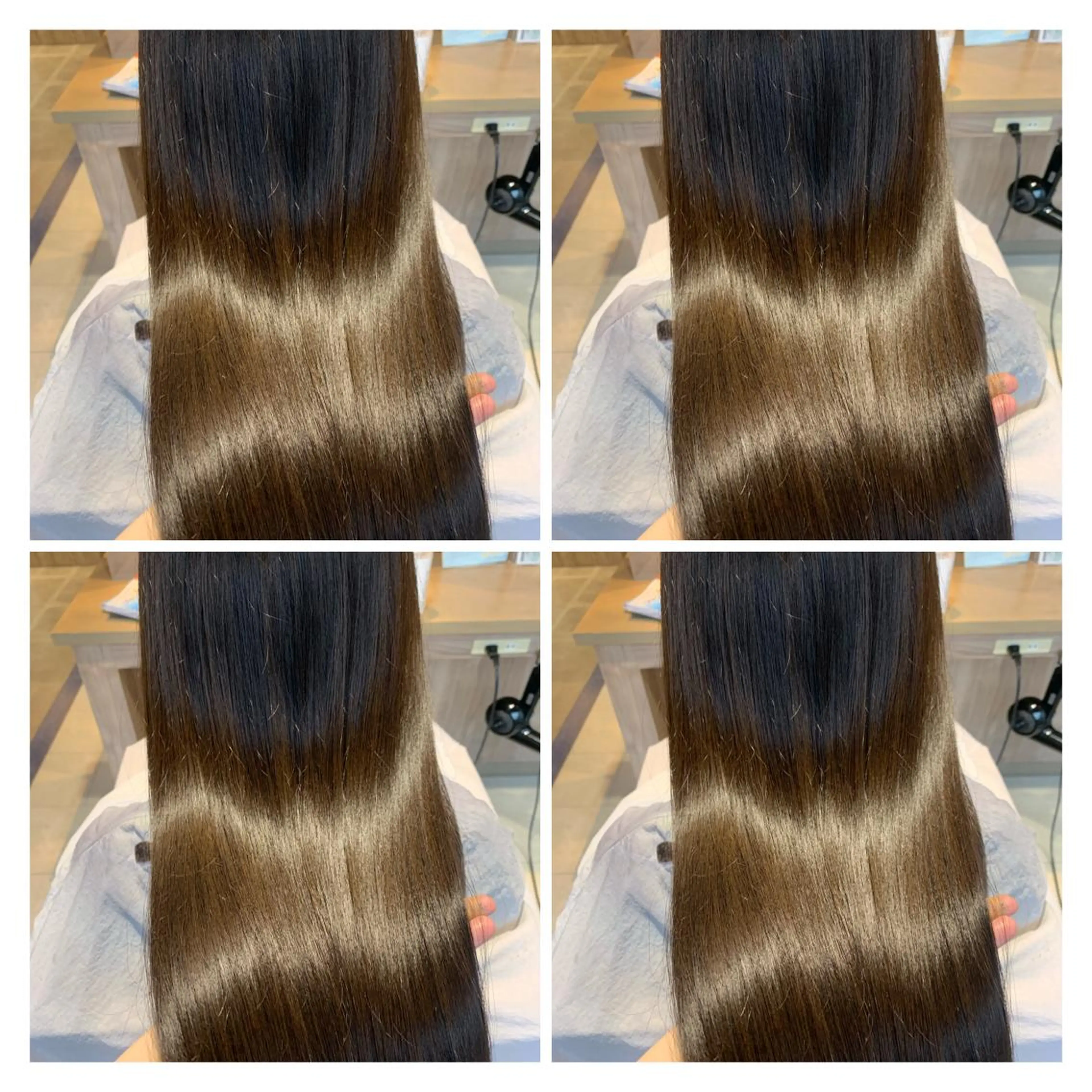 ロング カラー トリートメント カット ヘアカラー トリートメント 髪質改善艶髪 ℍ𝔸ℝ𝕌𝕂𝔸のヘアスタイル