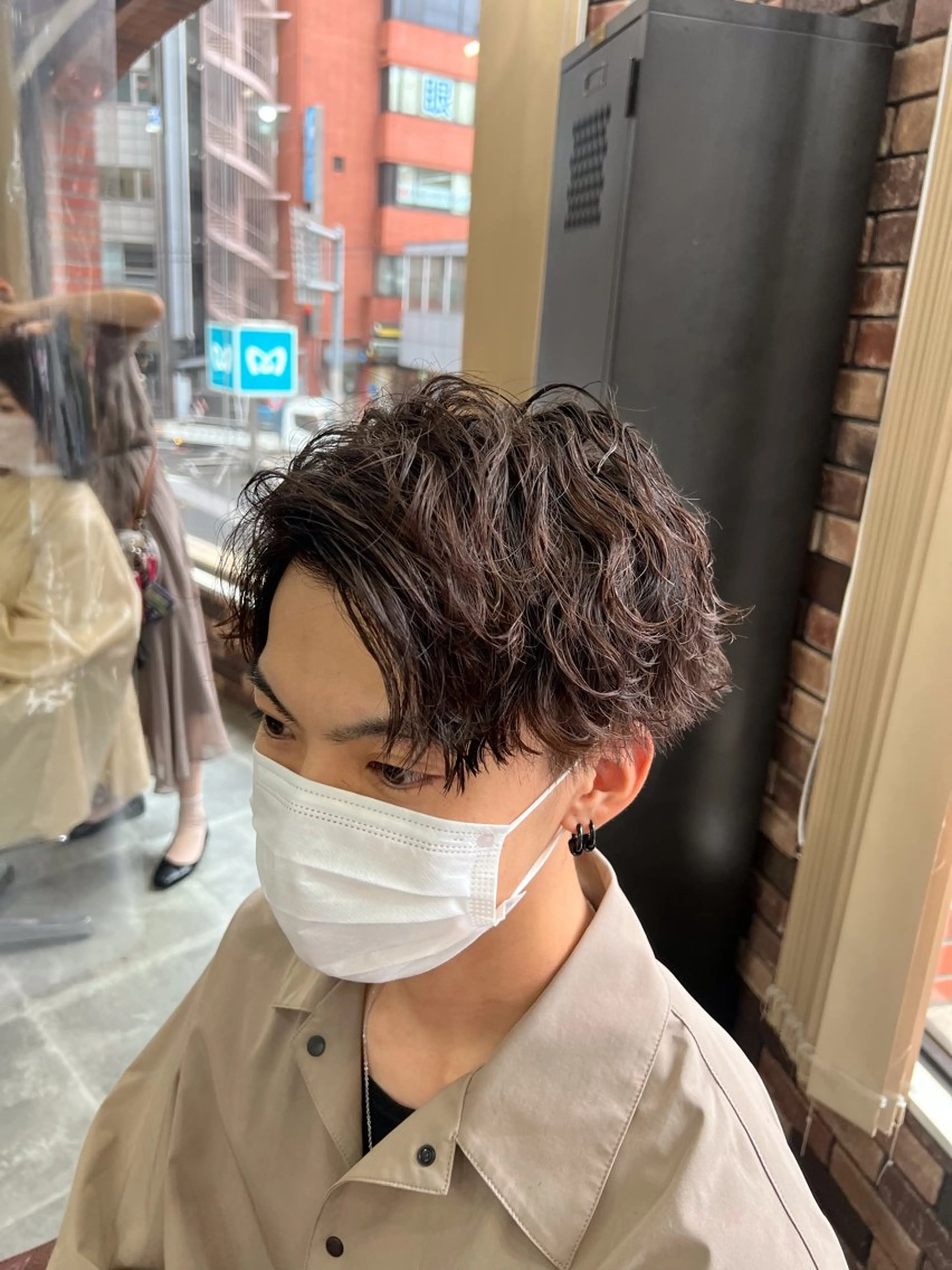 【メンズ限定🐺】🔥メンズカット+眉毛カット🔥ビジネスマンやセンターパートには必須‼️【原宿MEN'S】の写真