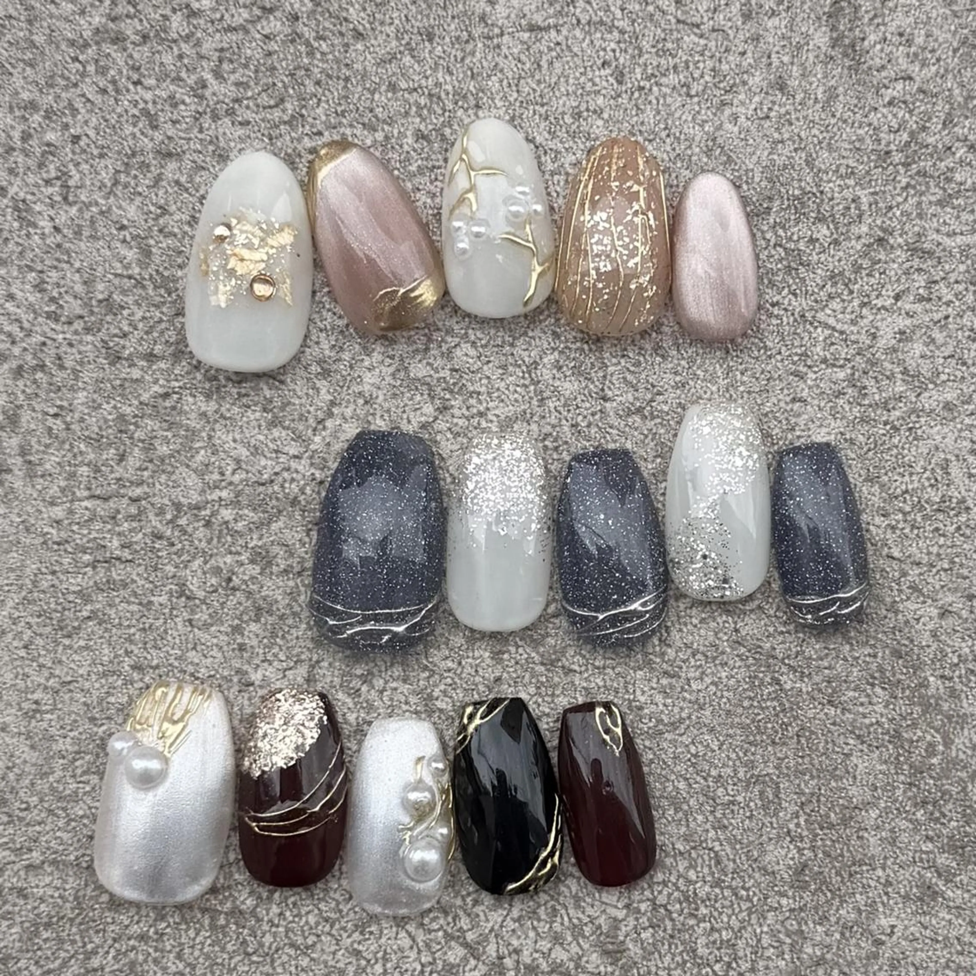 オフなし【期間限定】3種のハンド定額デザイン🍒🫧の写真