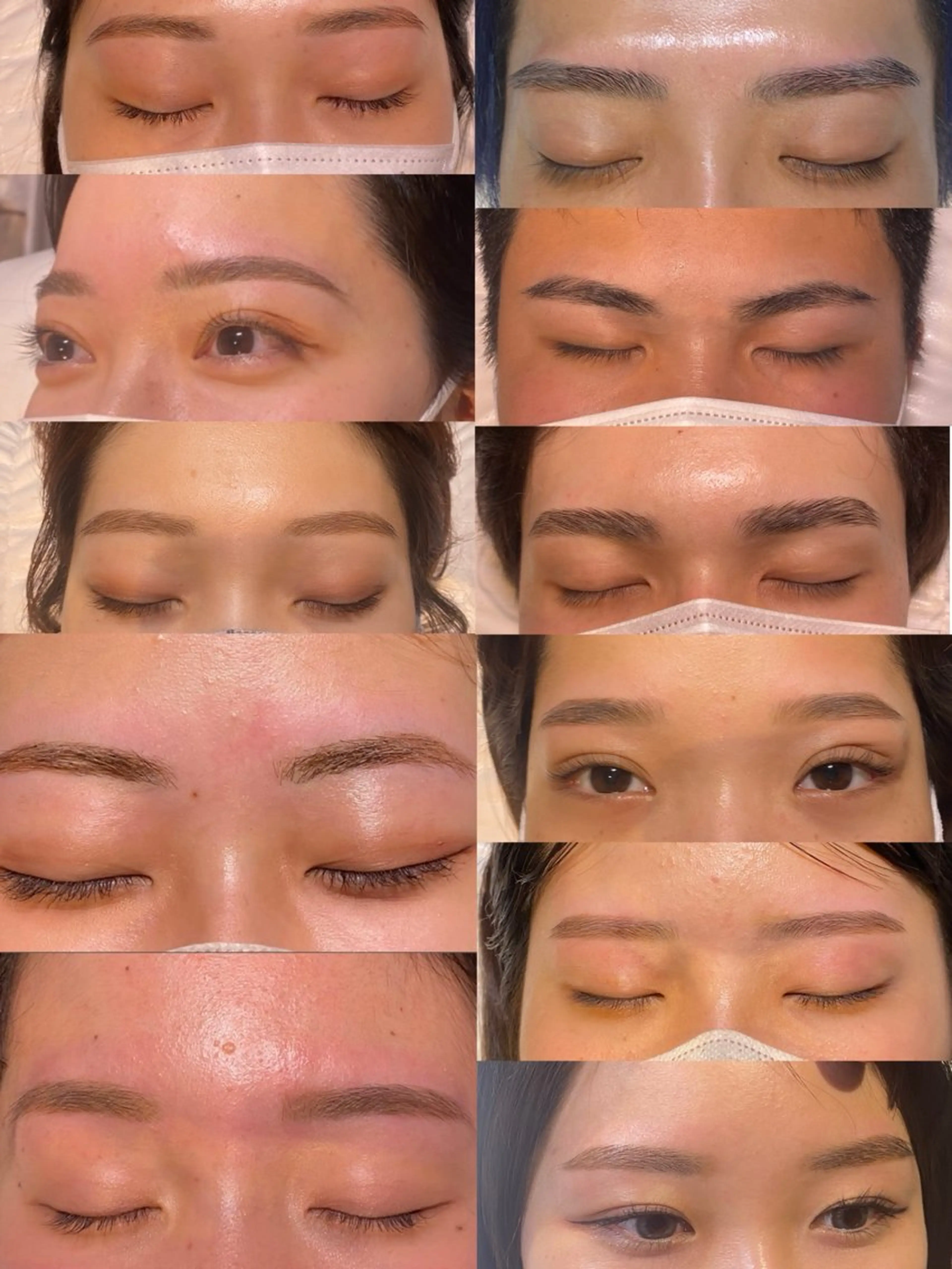 眉毛WAX脱毛スタイリングの写真