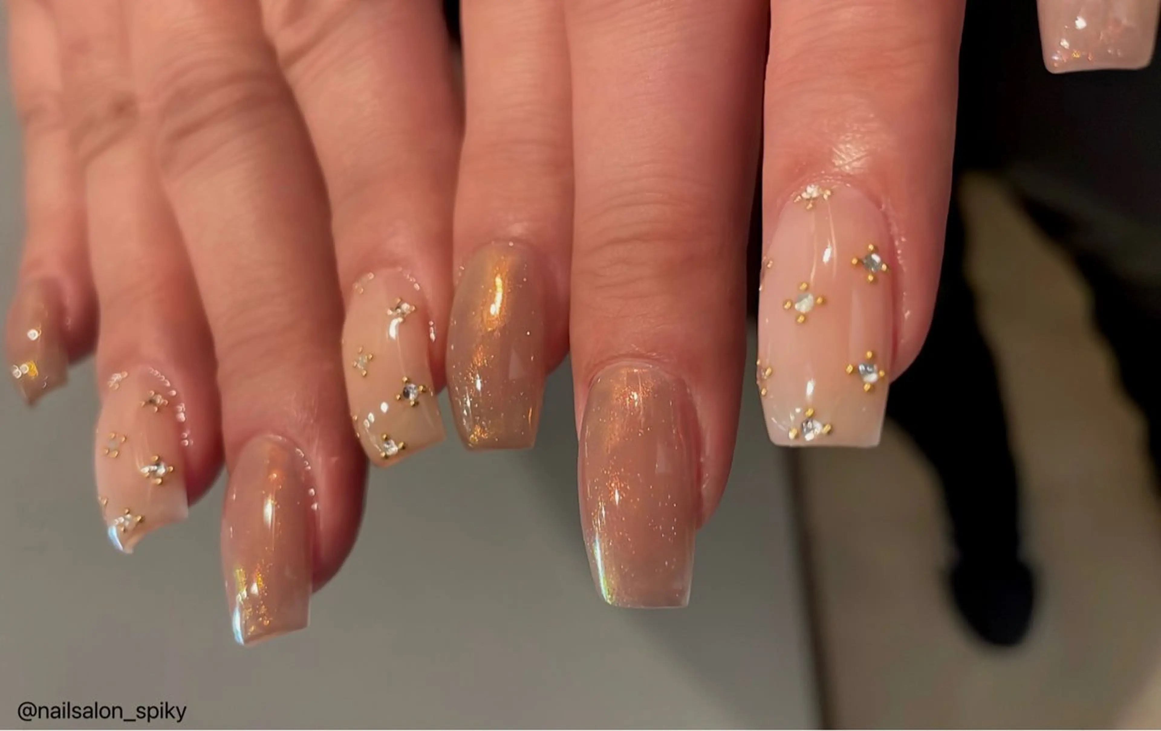 ネイル Spiky とうげ ふうかのネイルデザイン