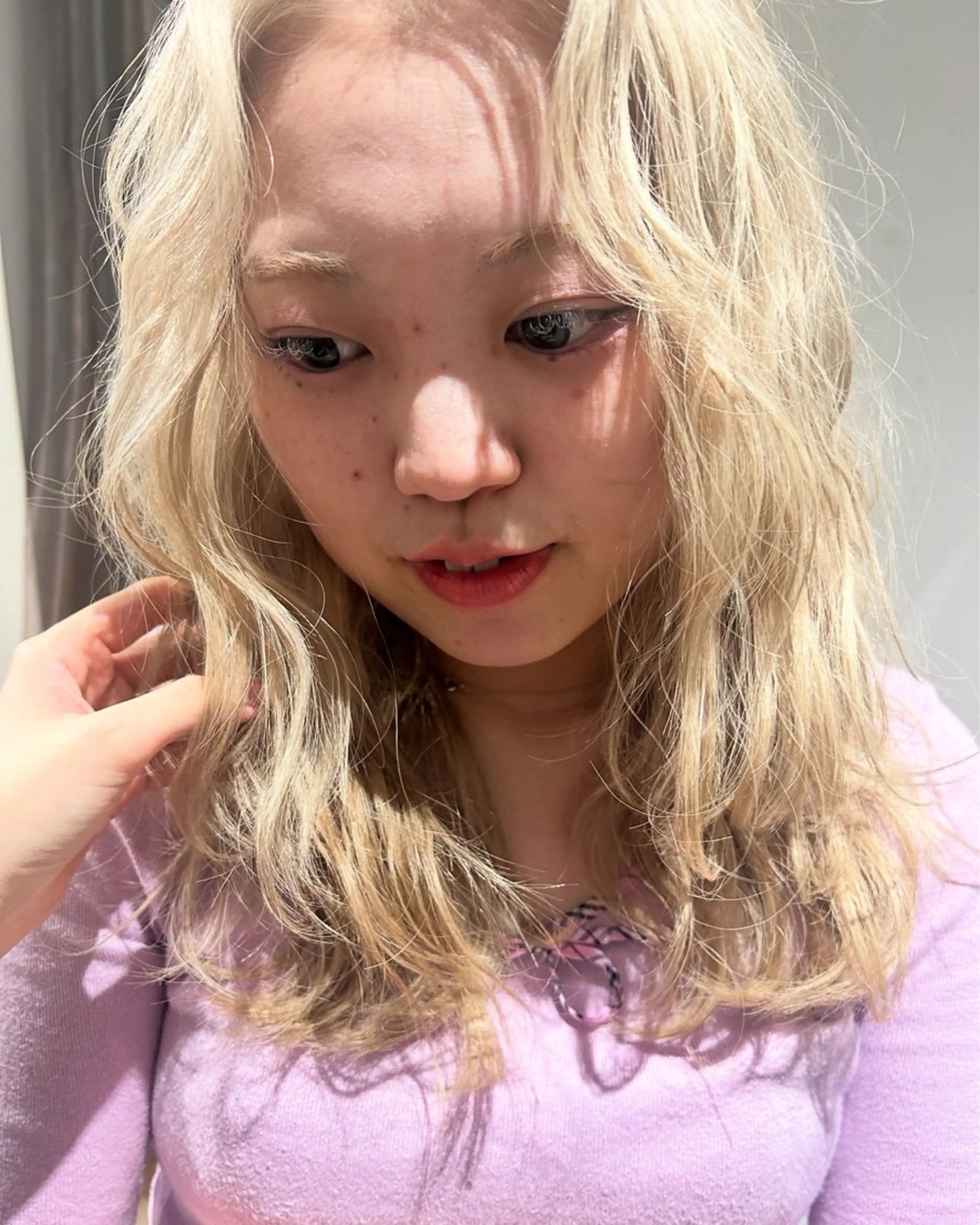 ロング カラー ブリーチ SITEN所属・大阪/肥後橋/淀屋橋 ワタナベサキ🪿🤍のヘアスタイル