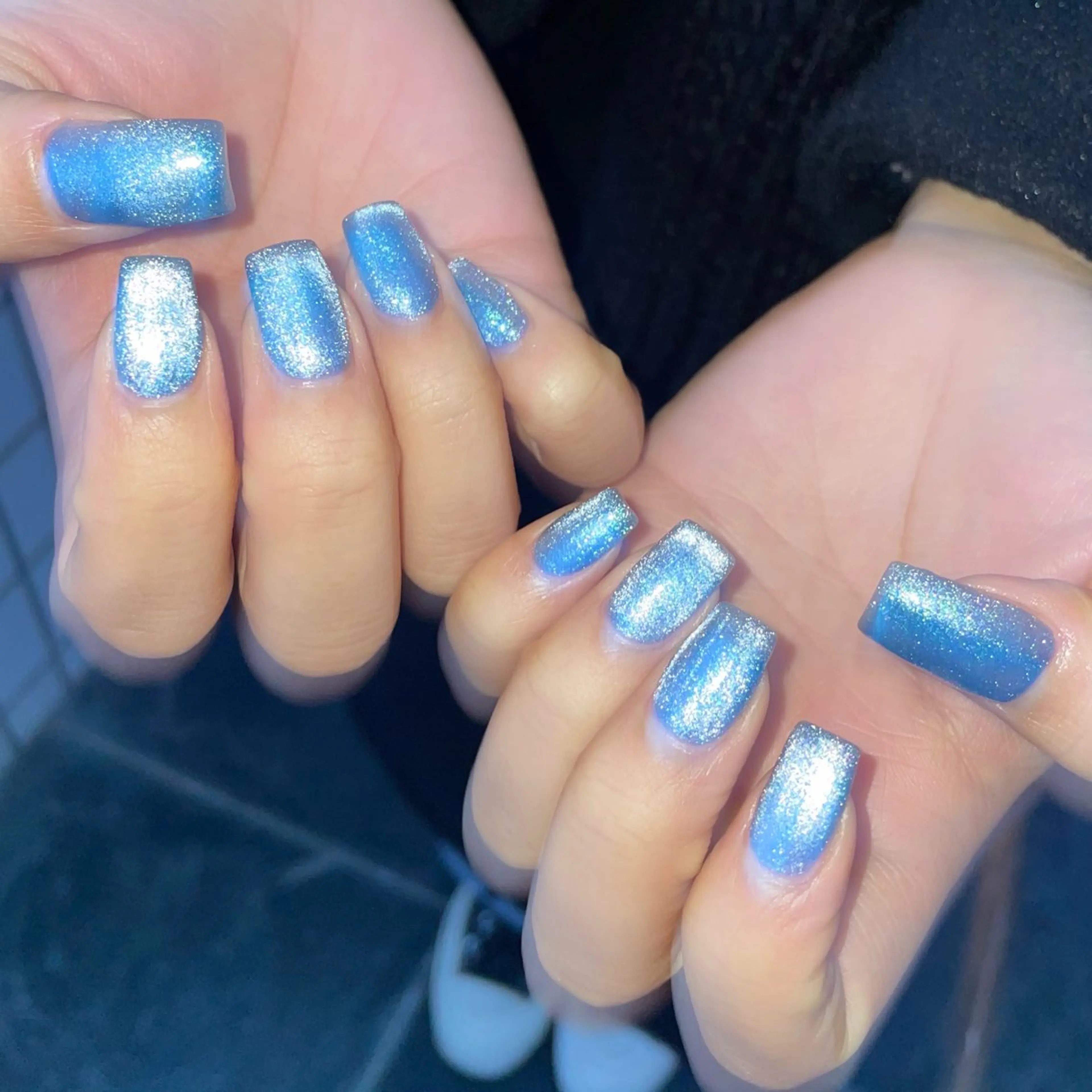 ネイル ジェルネイル マグネットネイル ハンドネイル Nail ヌシん家 AKANEのネイルデザイン