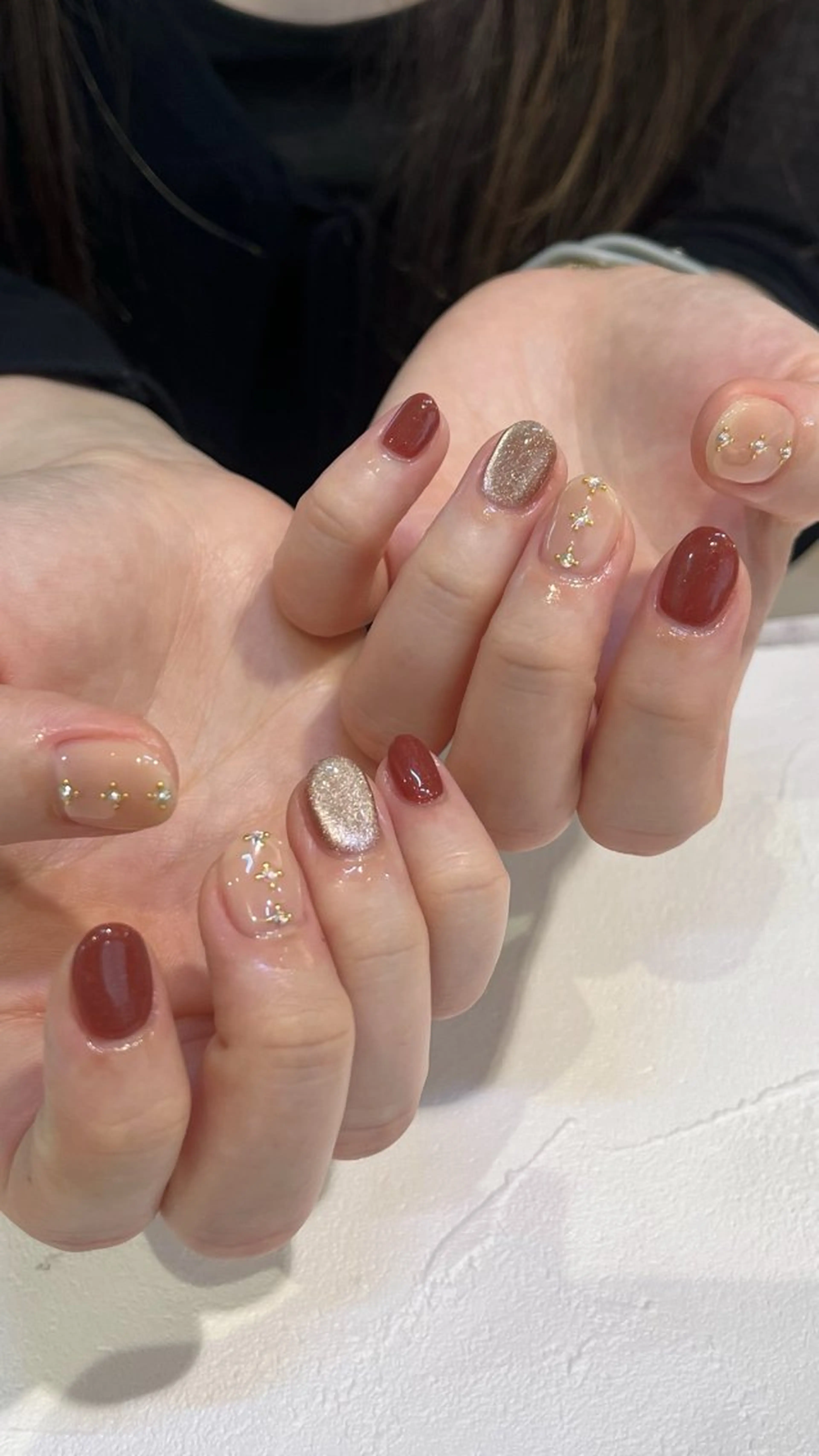 ネイル ハンドネイル 鈴木 里奈のネイルデザイン