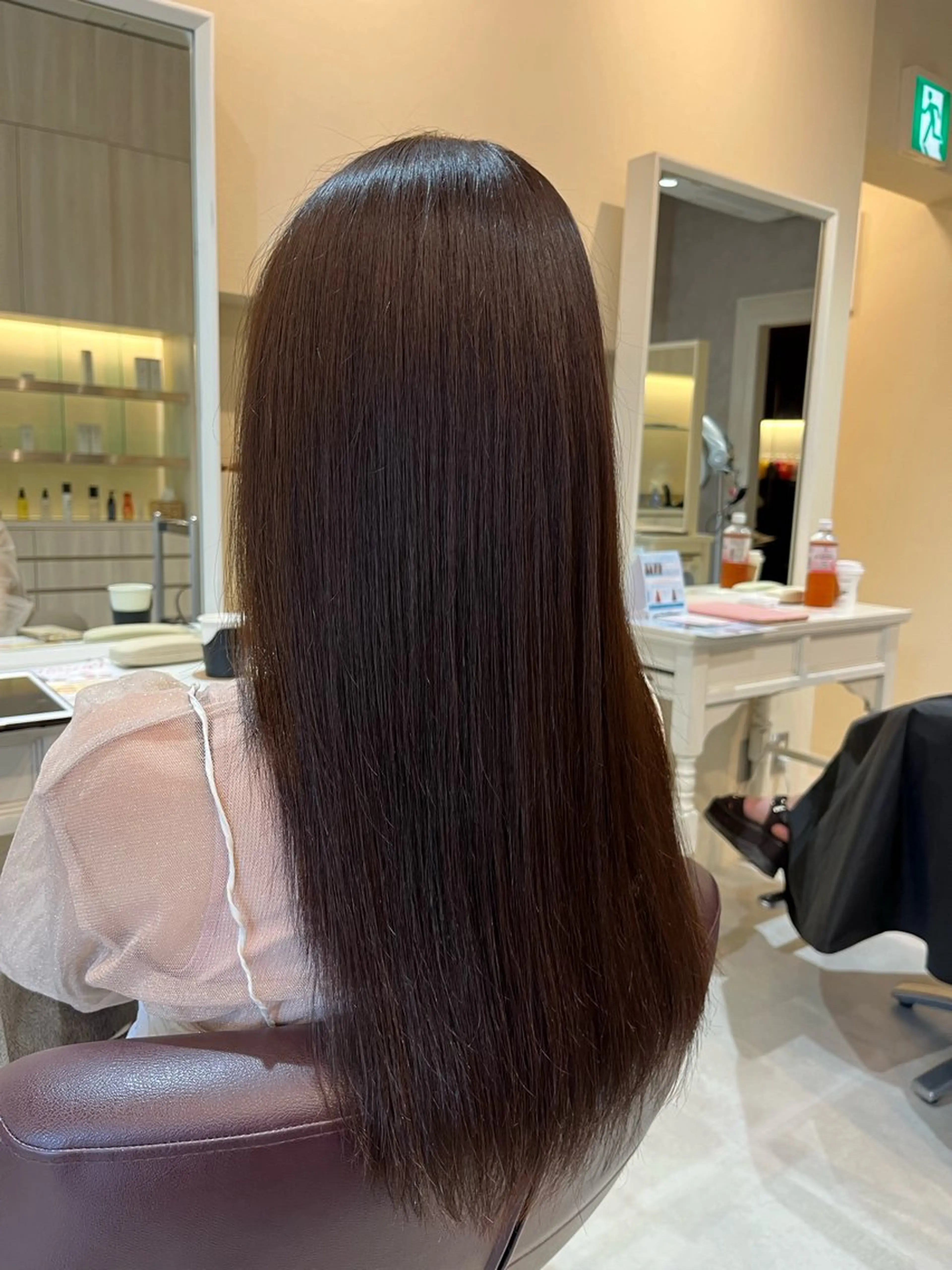 ロング カラー 髪質改善 トリートメント mulum所属・髪質改善/艶髪/韓国 ヘア[マンツーマン]のヘアスタイル