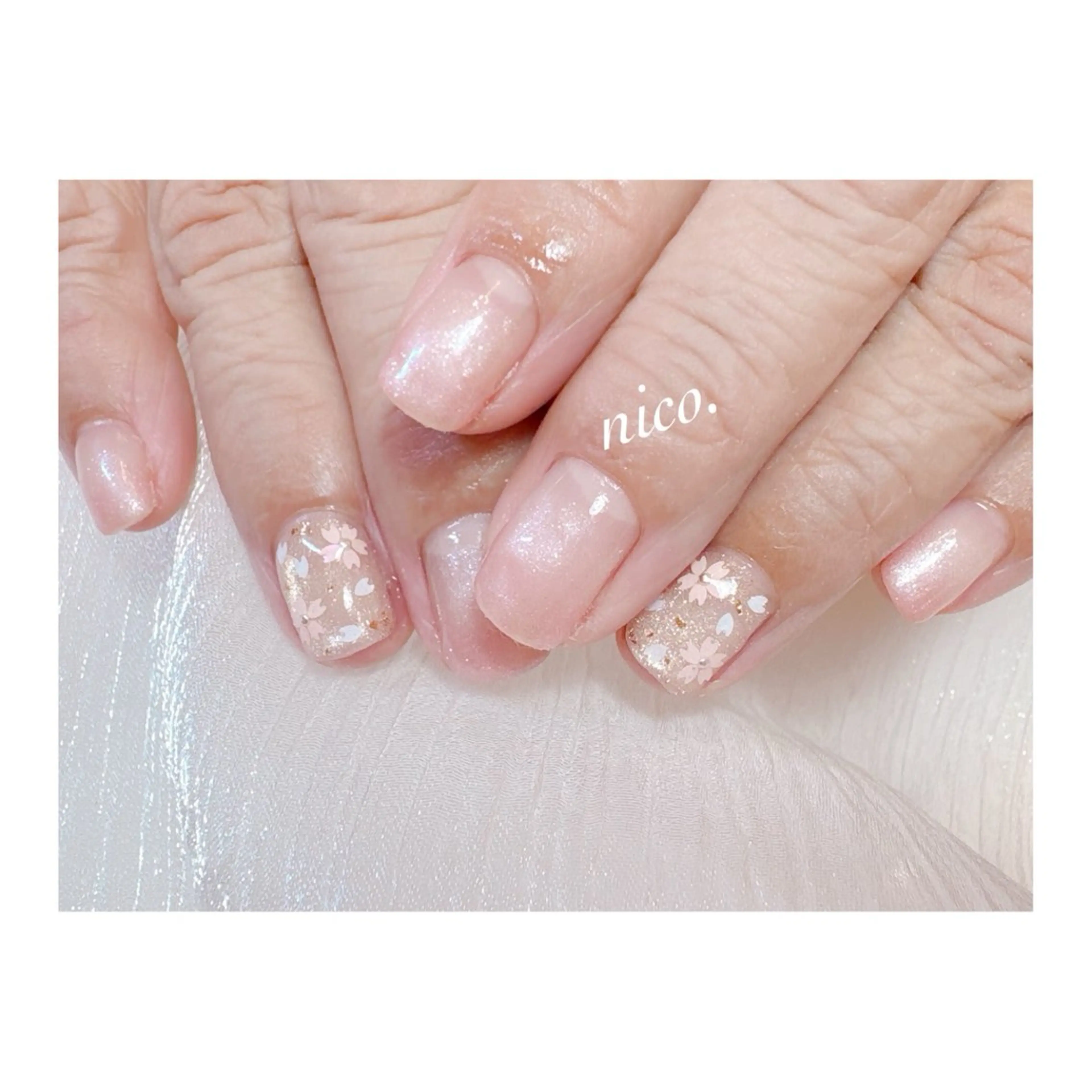 ネイル ハンドネイル フットネイル nailsalon nico.のネイルデザイン