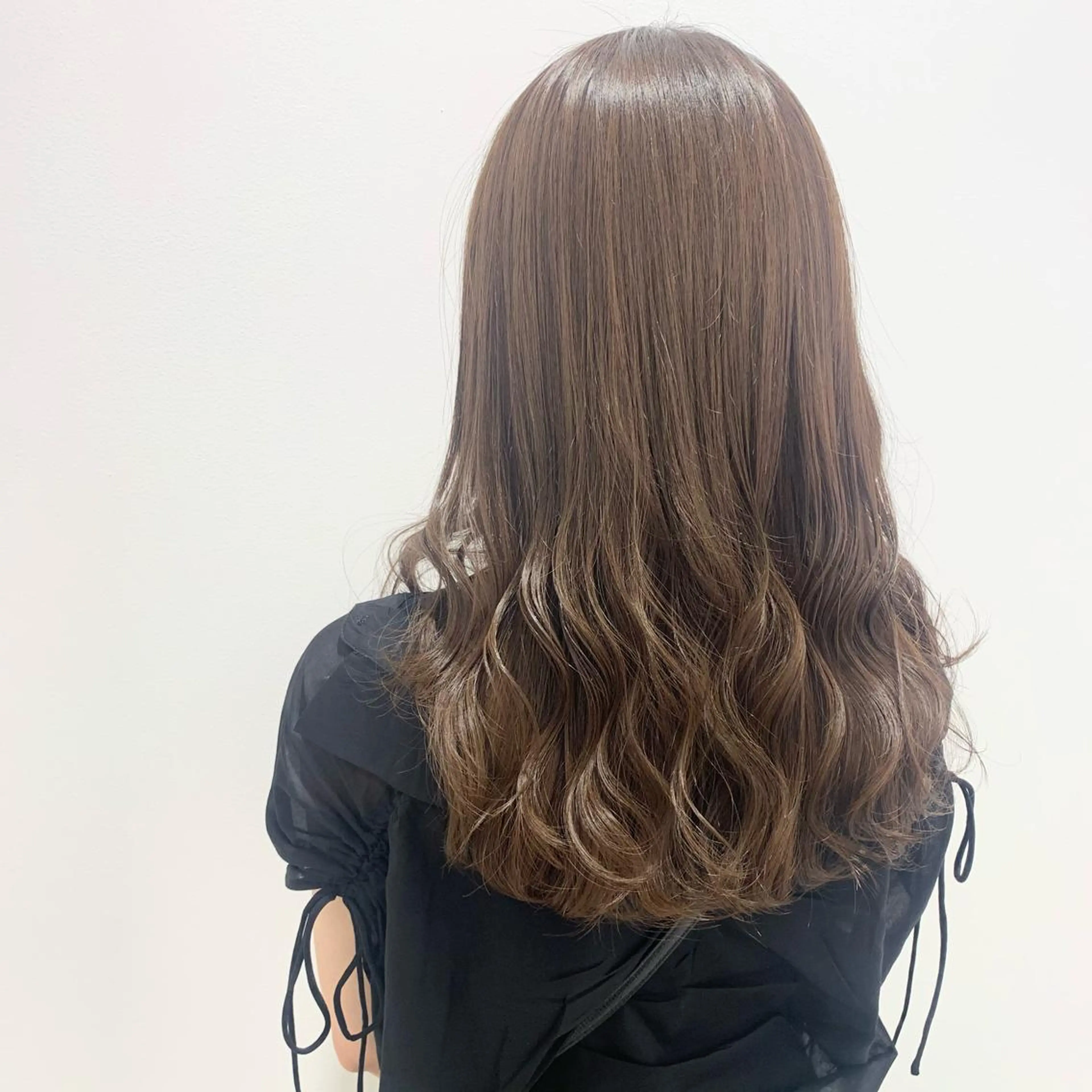 ロング カラー ボブ/美髪矯正 /佐藤　奈巳のヘアスタイル
