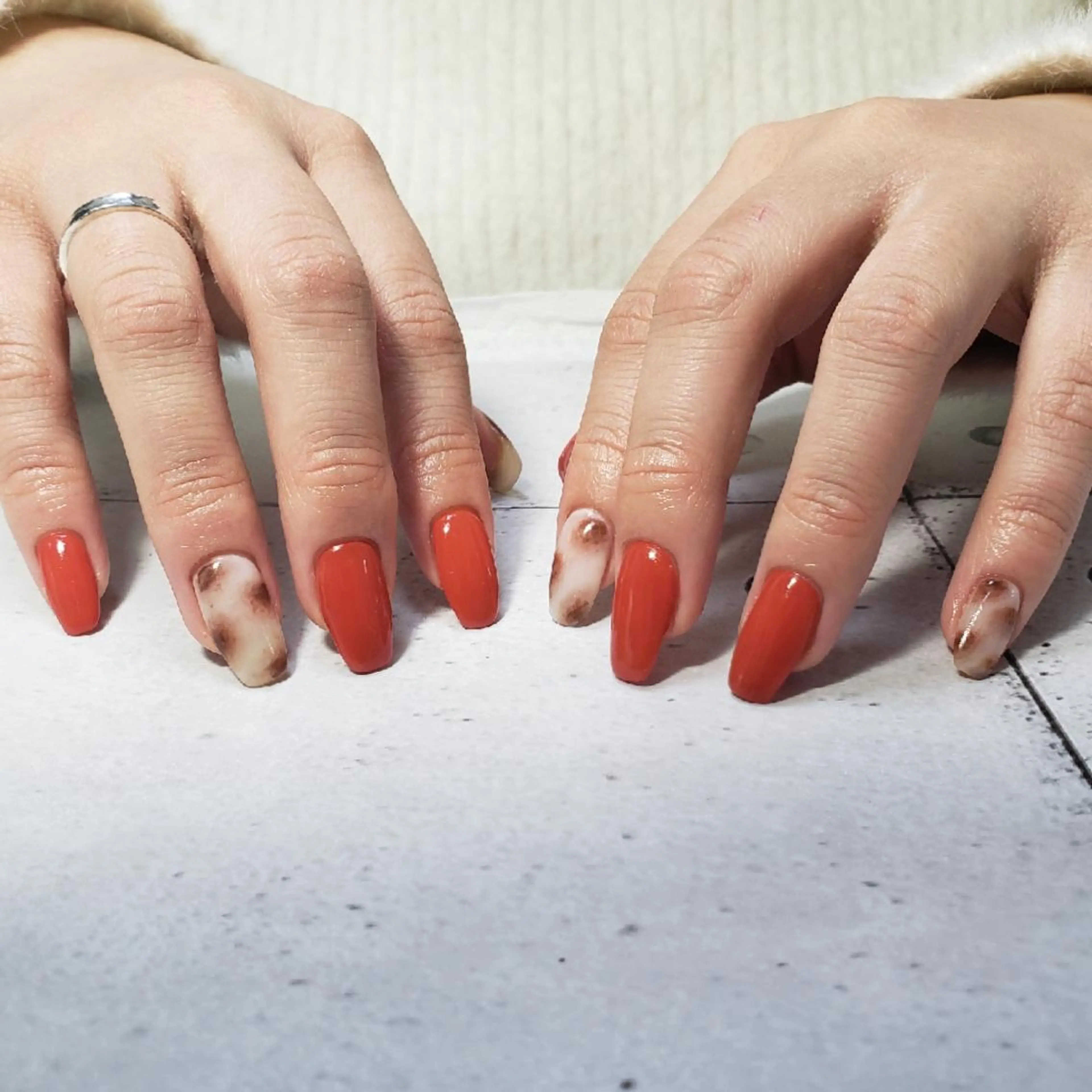 ネイル ハンドネイル ビジュード ネイルのネイルデザイン