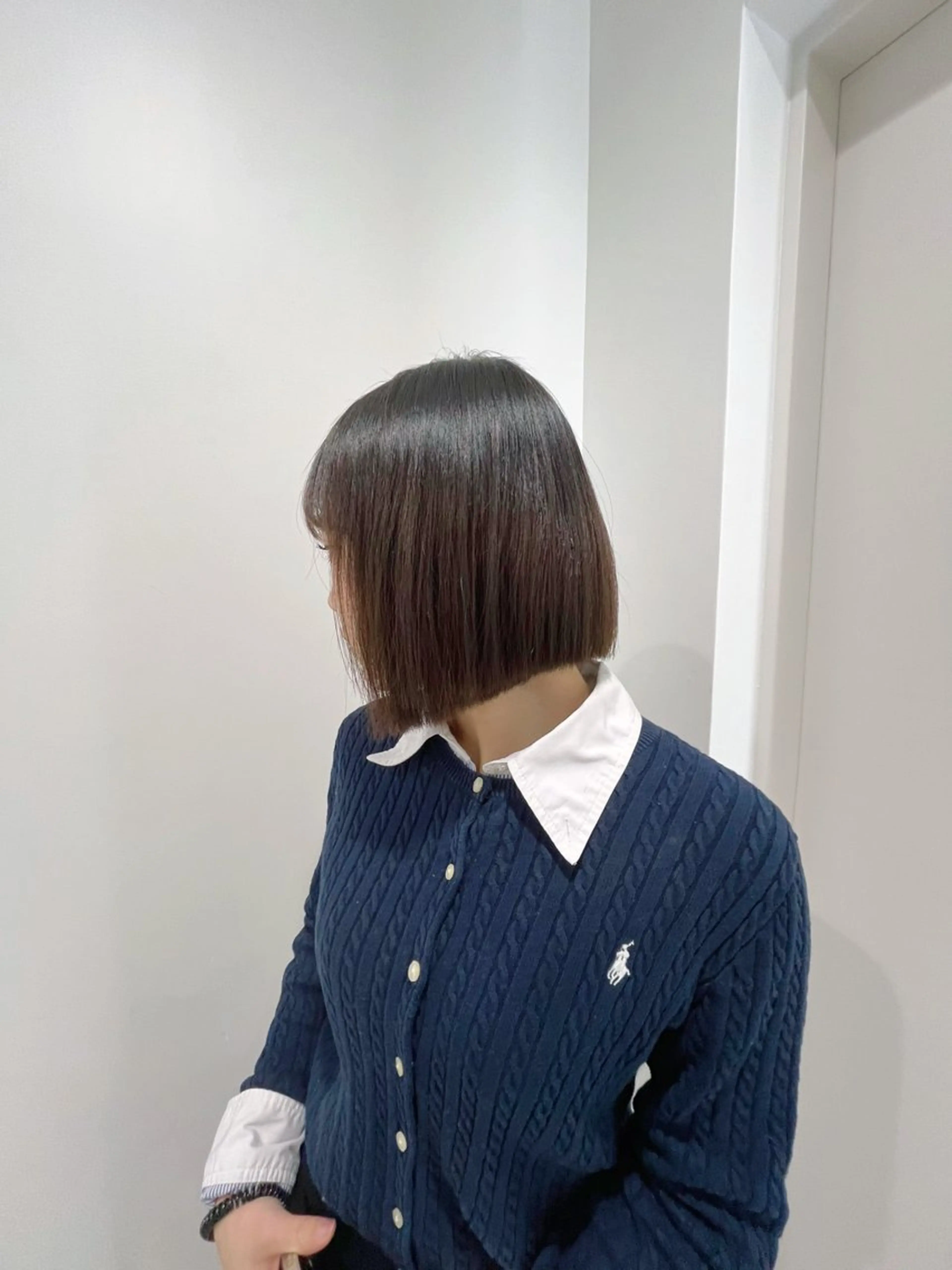 ショート 縮毛矯正/ハイトーン /パーマ/前原汐🎐のヘアスタイル