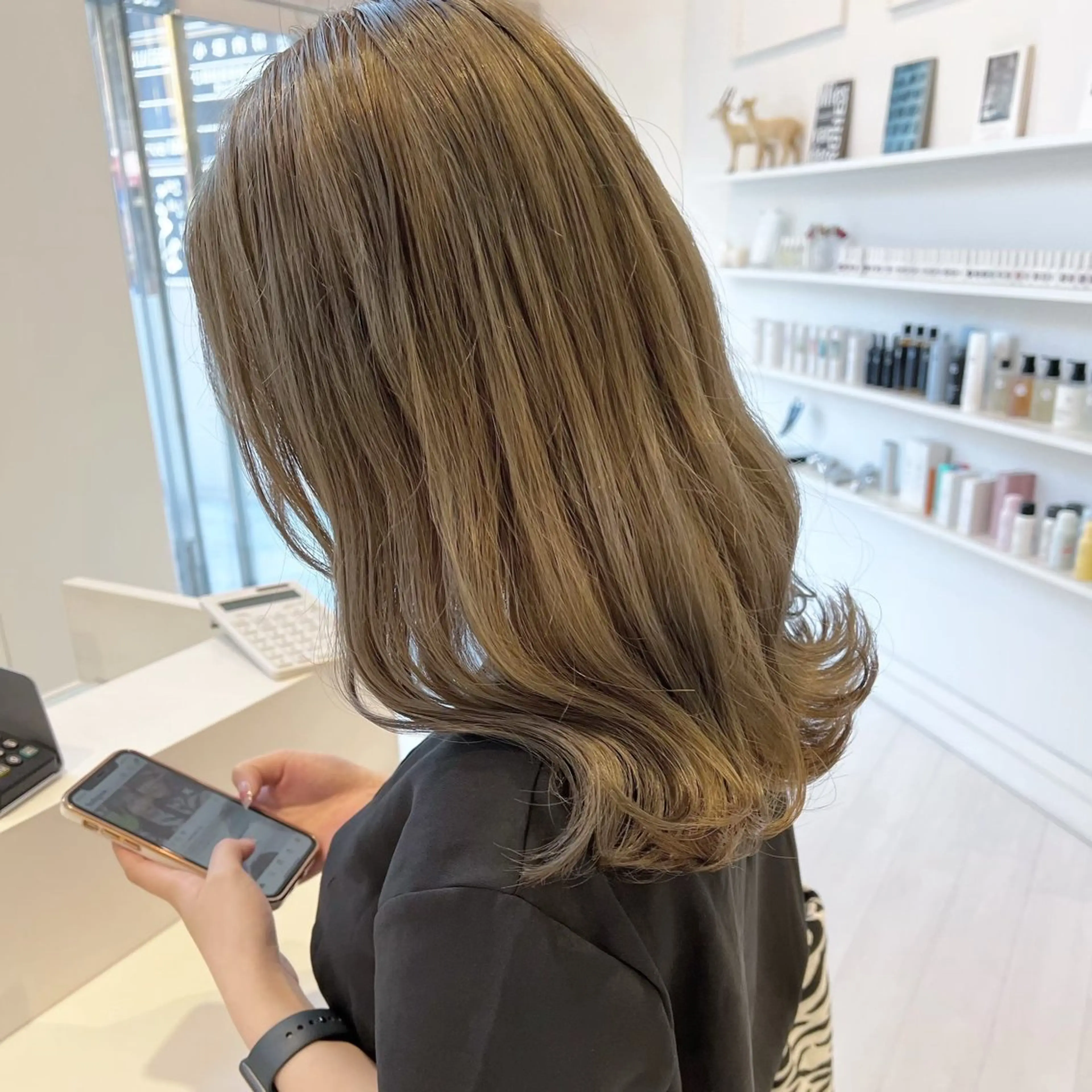 セミロング ParveMix /石田 佳澄🩶のヘアスタイル