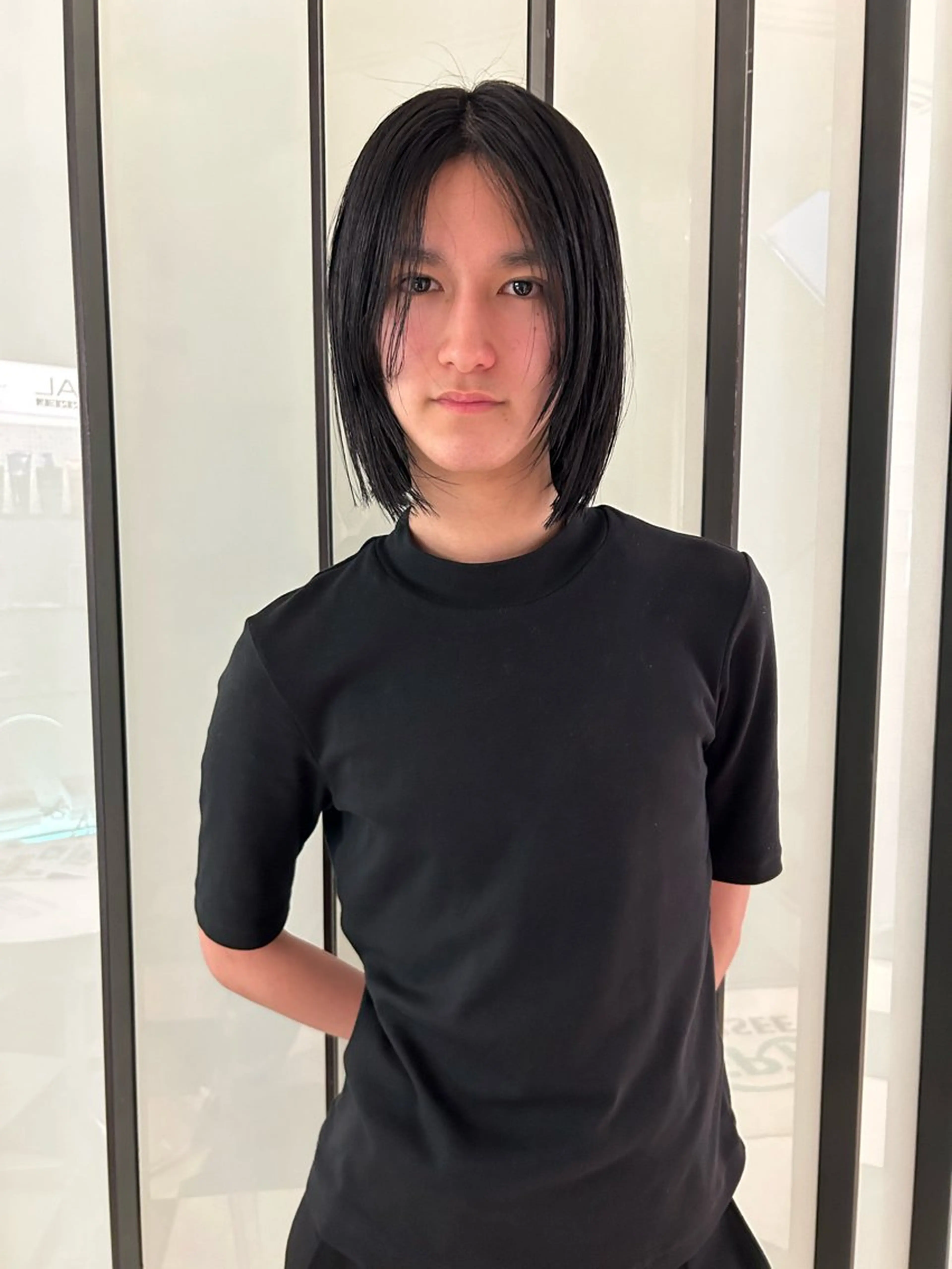 ショート ボブ 高山 沙来/レイヤー カット/髪質改善艶髪のヘアスタイル