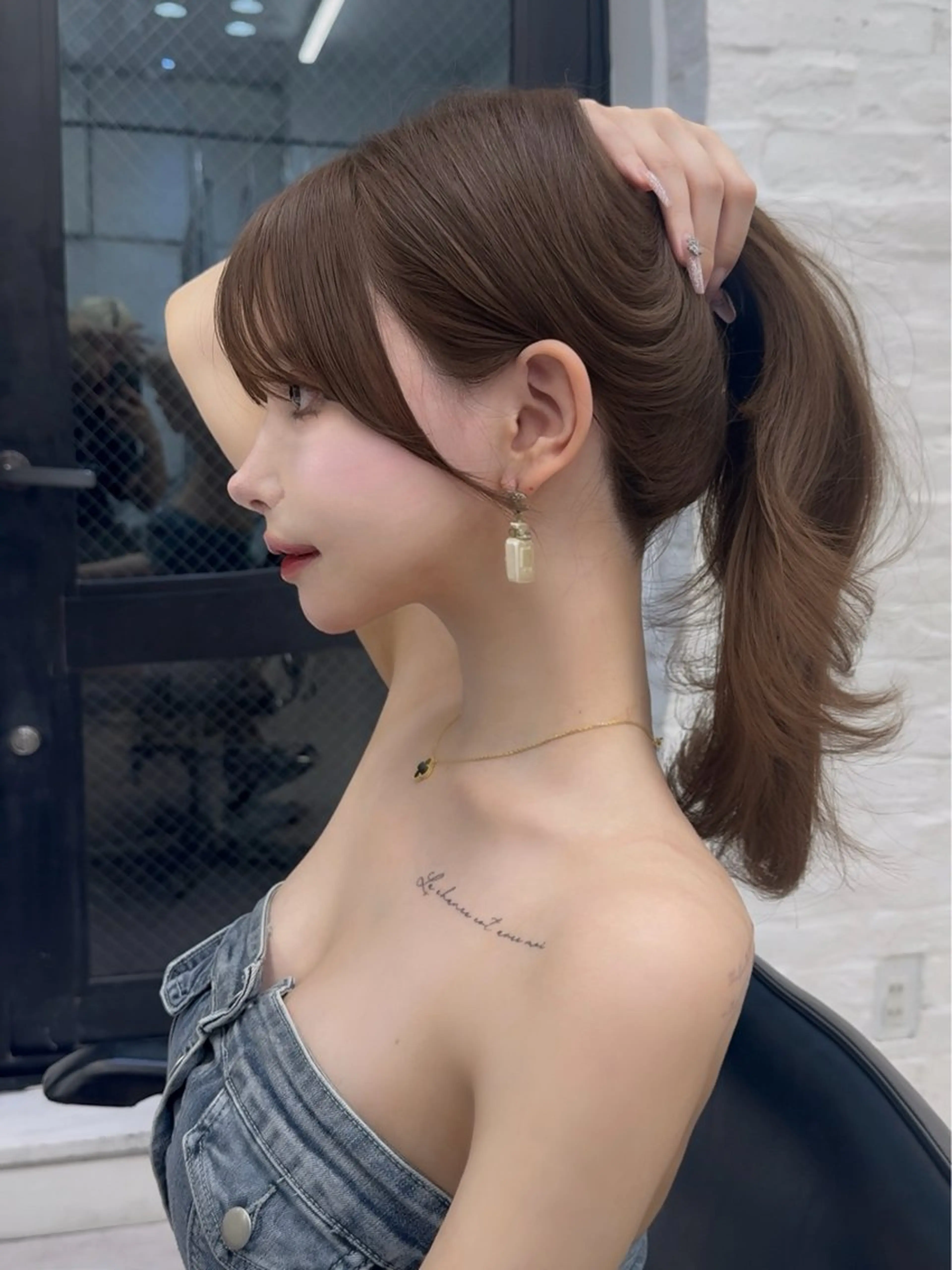 【🩷小顔にみえるフェイスレイヤー🩷】お顔りカットのみ🇰🇷※前髪、お顔周り、もみあげが含まれます🌟の写真