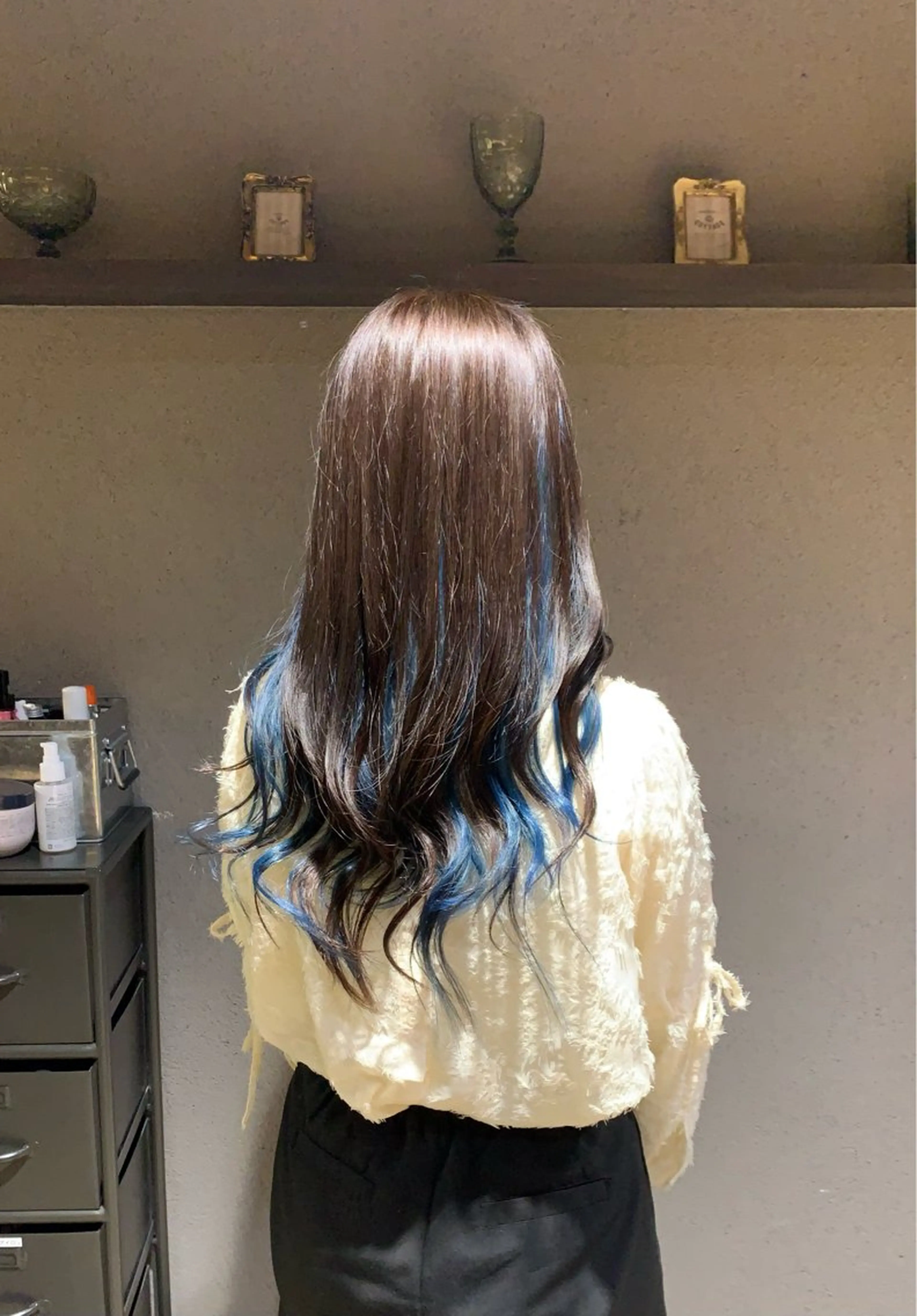 ロング カラー カット ヘアカラー エクステ 朝斗/ブリーチなし ・Wカラー・エクステのヘアスタイル