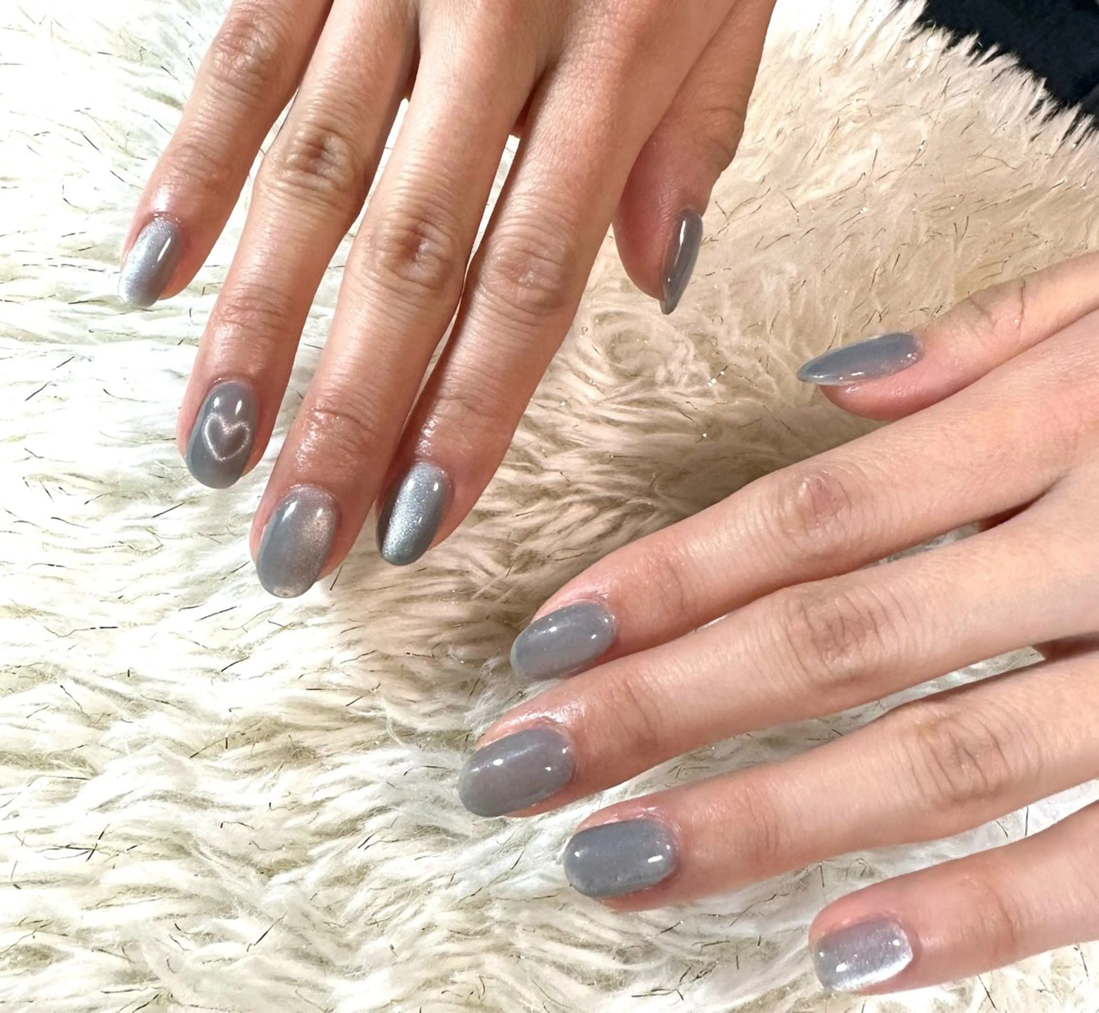 ネイル ハート ハンドネイル 松山 美由紀のネイルデザイン