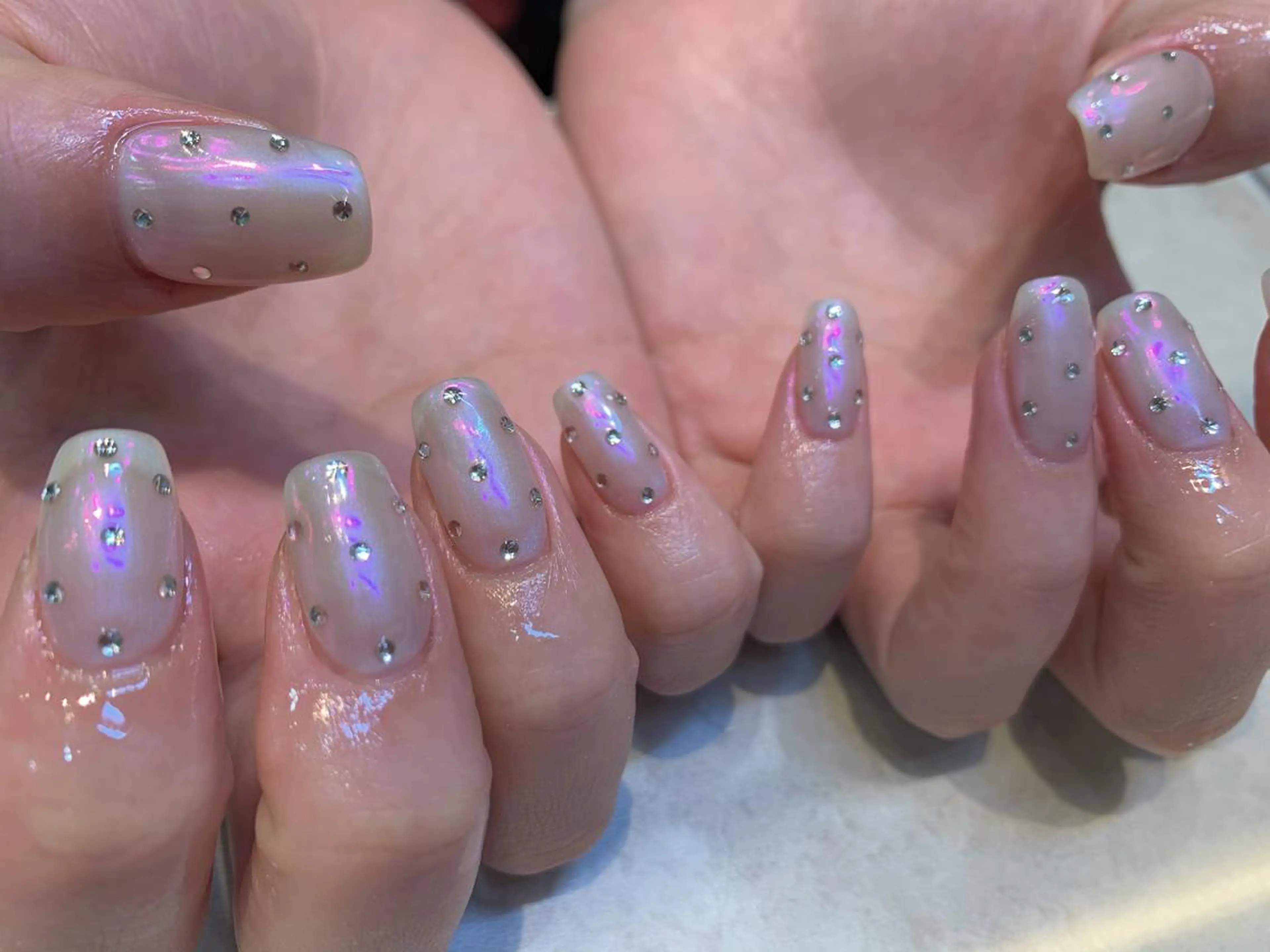 カラー パーマ ヘアアレンジ ネイル マツエク・マツパ feey ⁑erinaのネイルデザイン