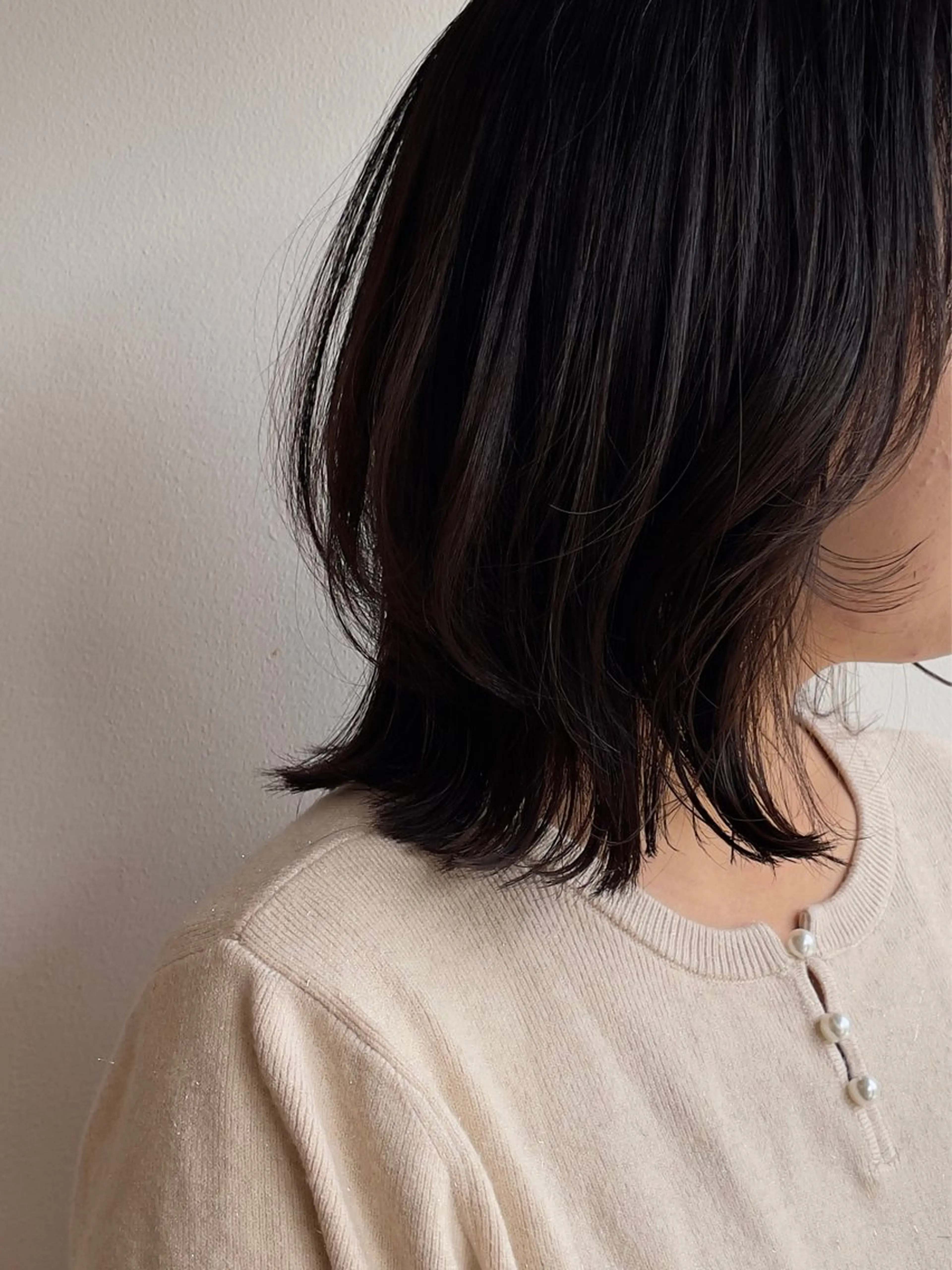 ミディアム カラー 透明感カラー レイヤーカット カット ミディアム特化 /透明感カラーmoeのヘアスタイル