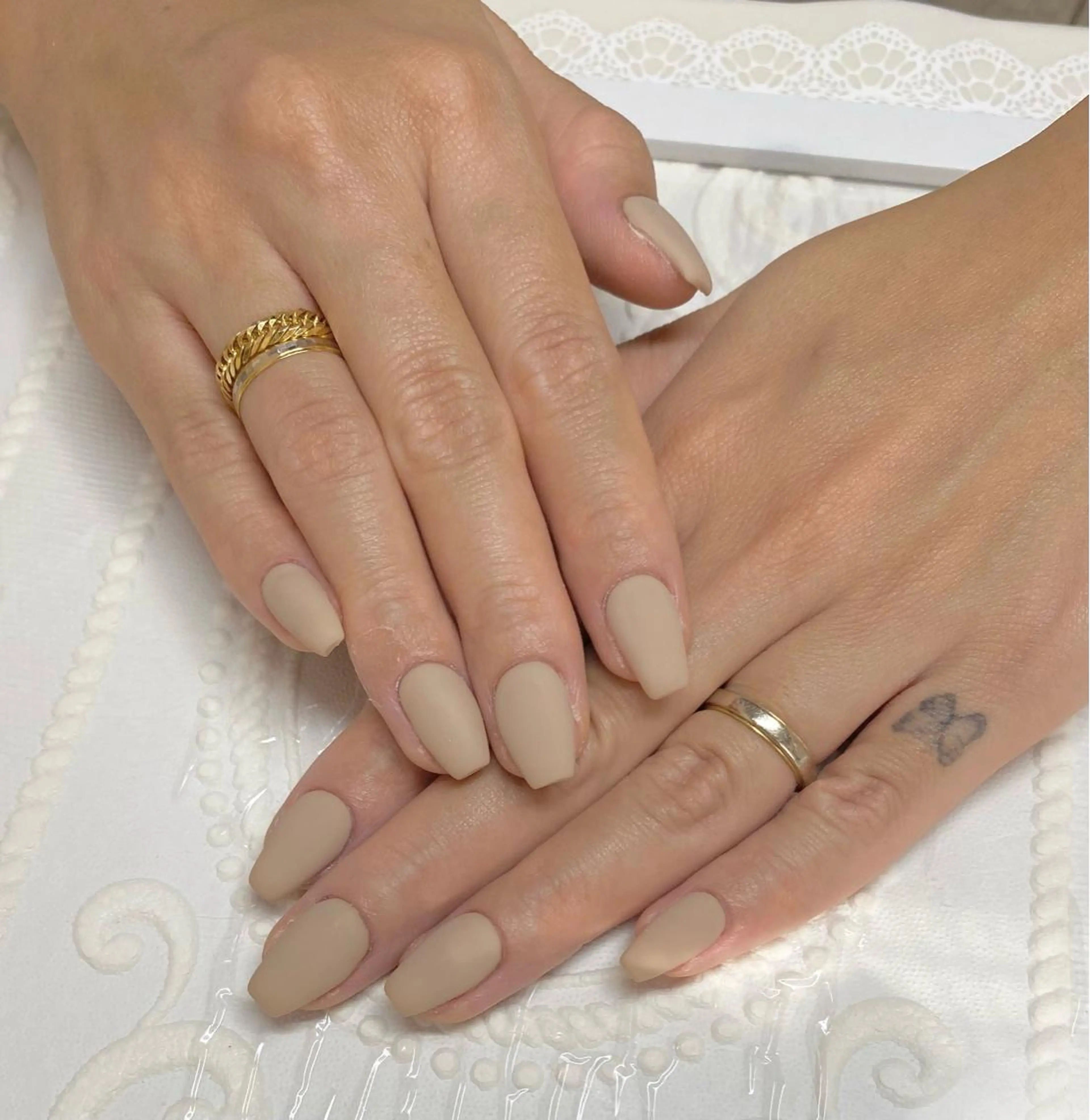 ショート ネイル ハンドネイル lune nail_2017のその他イメージ