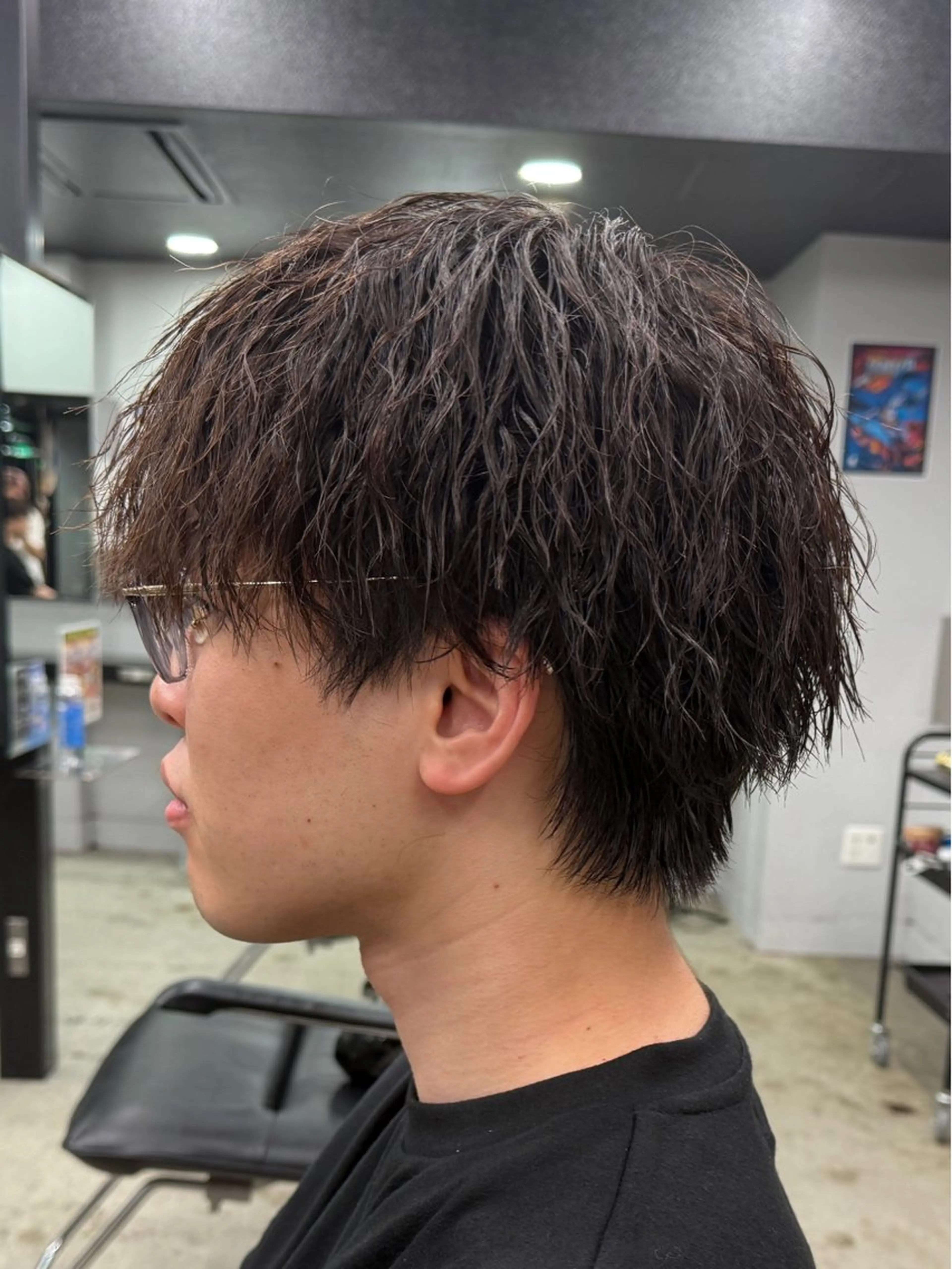 パーマ メンズ メンズパーマ ツイストスパイラルパーマ スパイラルパーマ パーマ RISE  綾瀬店所属・快斗🔥メンズパーマ 🔥モデル募集中🔥のヘアスタイル