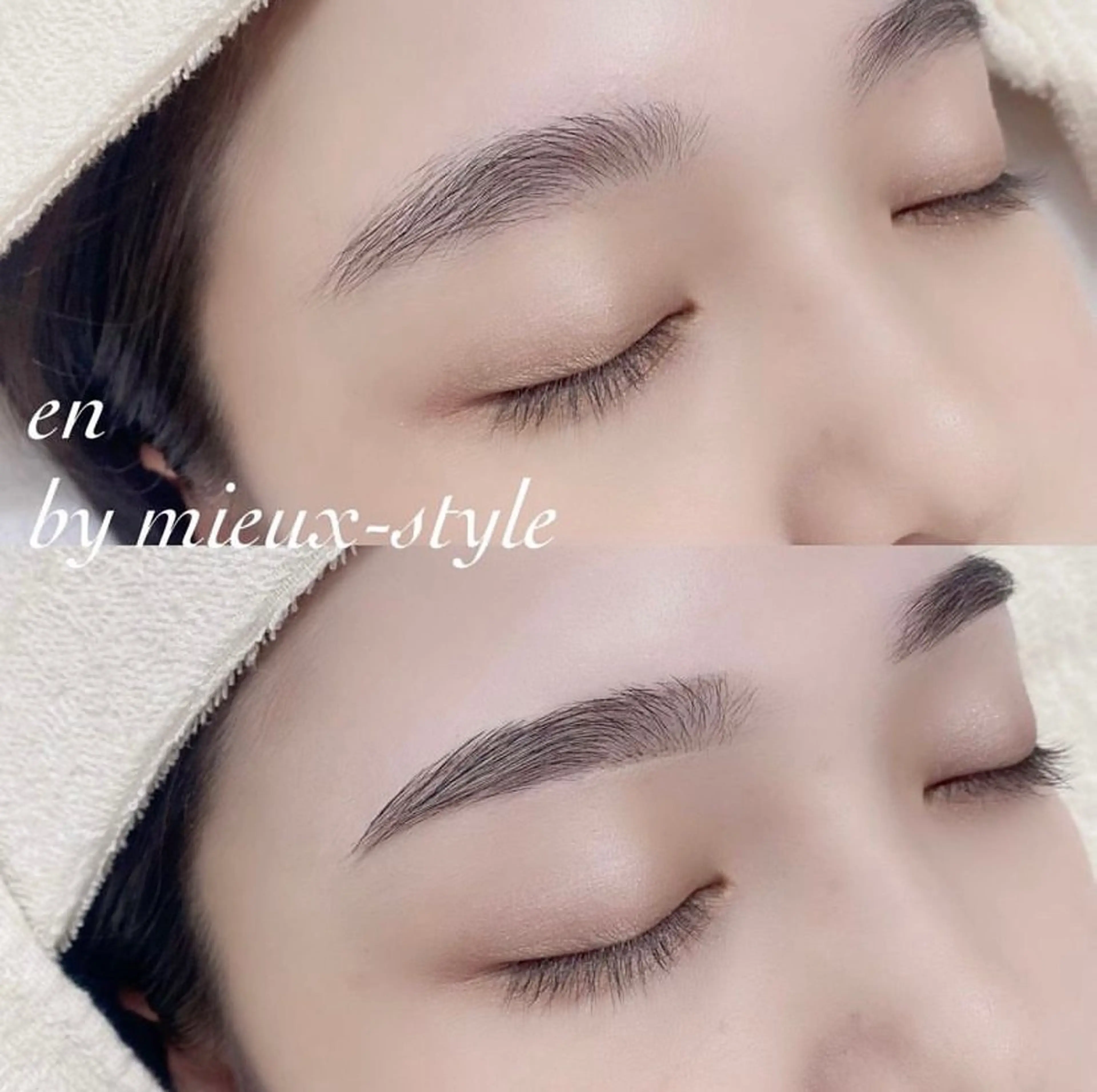 アイブロウ Na0 .en ornerのマツエク・マツパデザイン