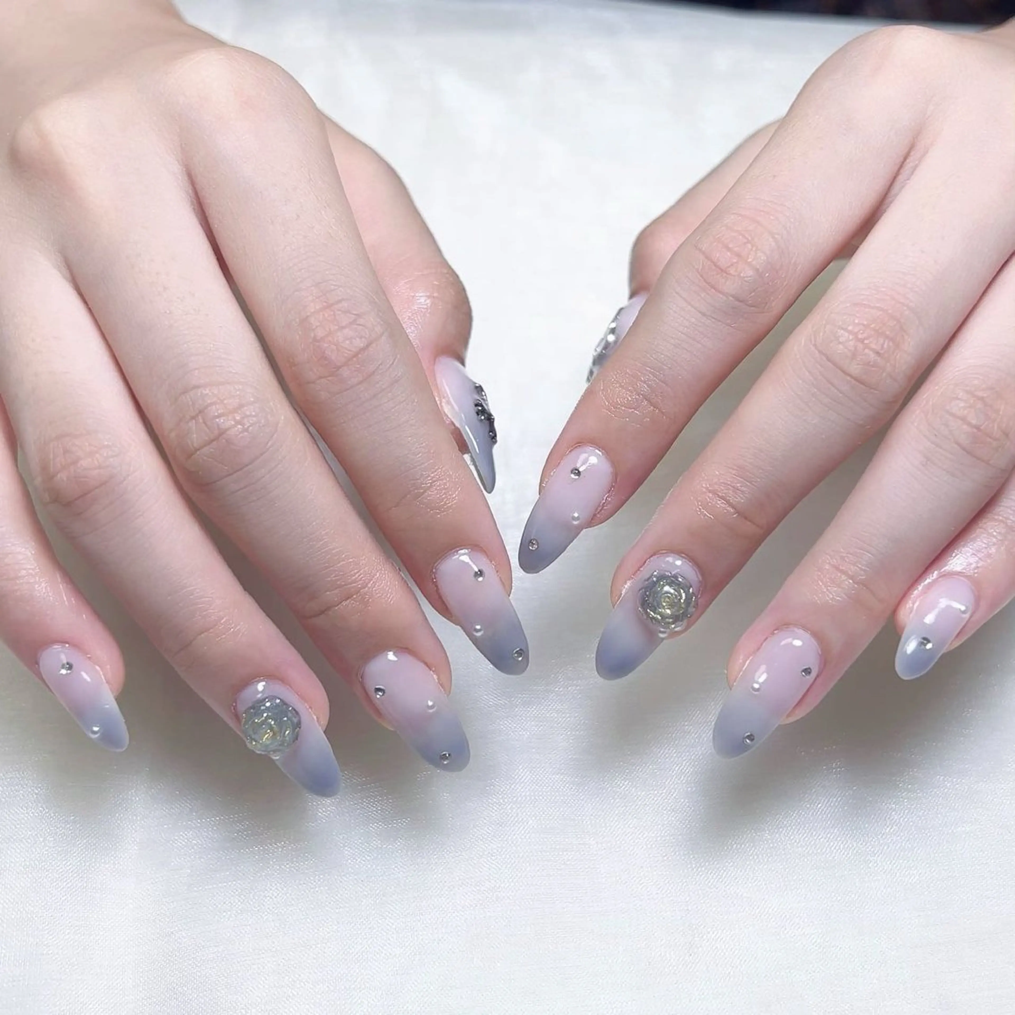 メンズ ネイル 持ち込み ハンドネイル Nail salon 木にいるのネイルデザイン