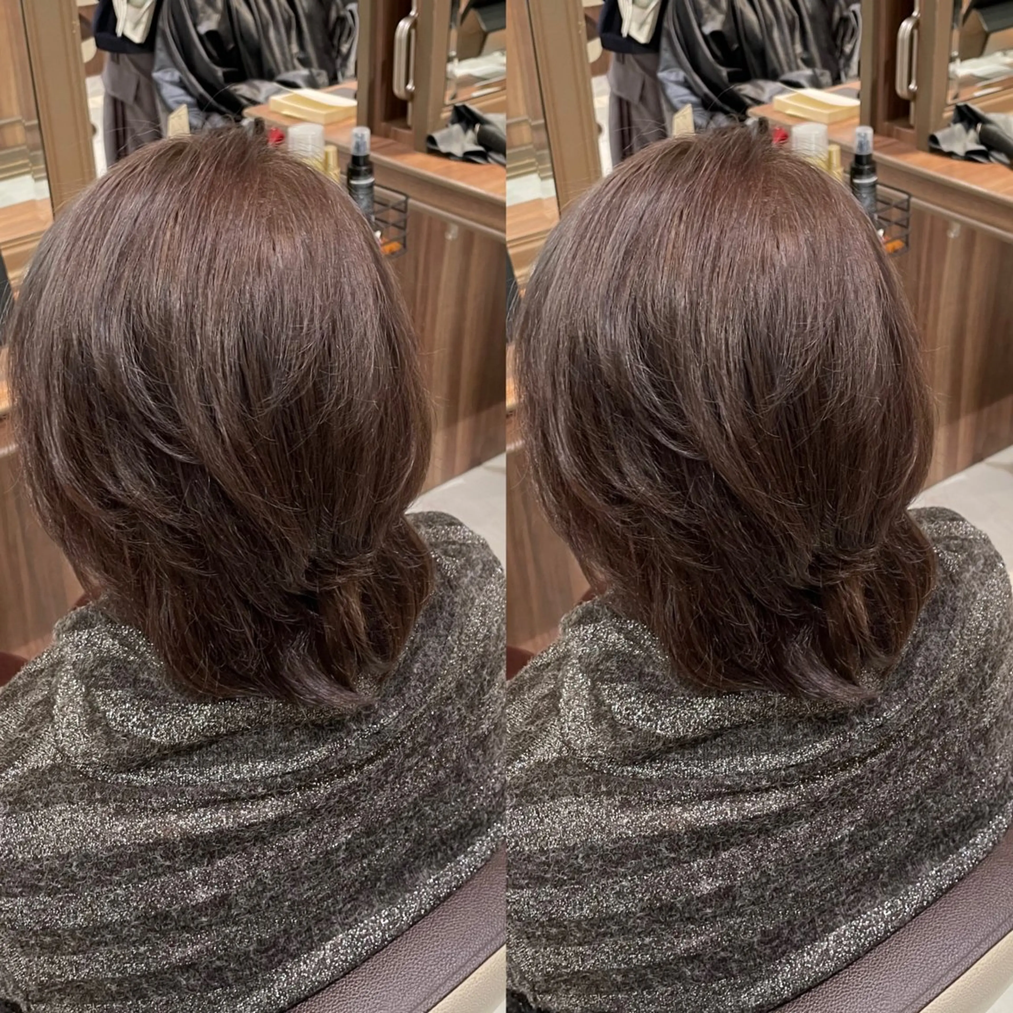 【白髪が3ヶ月目立たない】⚜️白髪ぼかしシークレットハイライトの写真