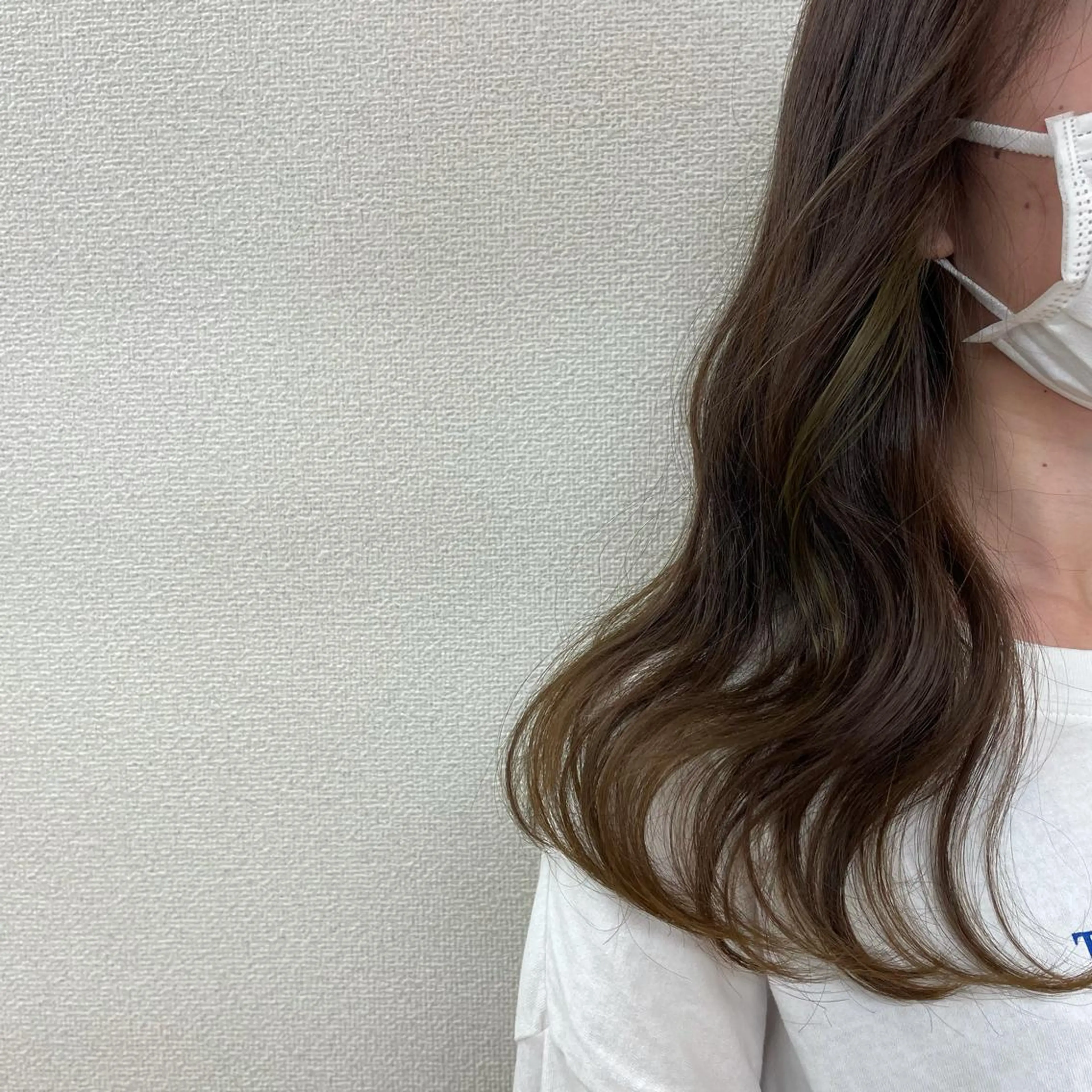 セミロング カラー 松本平太郎美容室大宮店所属・もりたみかこ 美容師お休み中のヘアスタイル