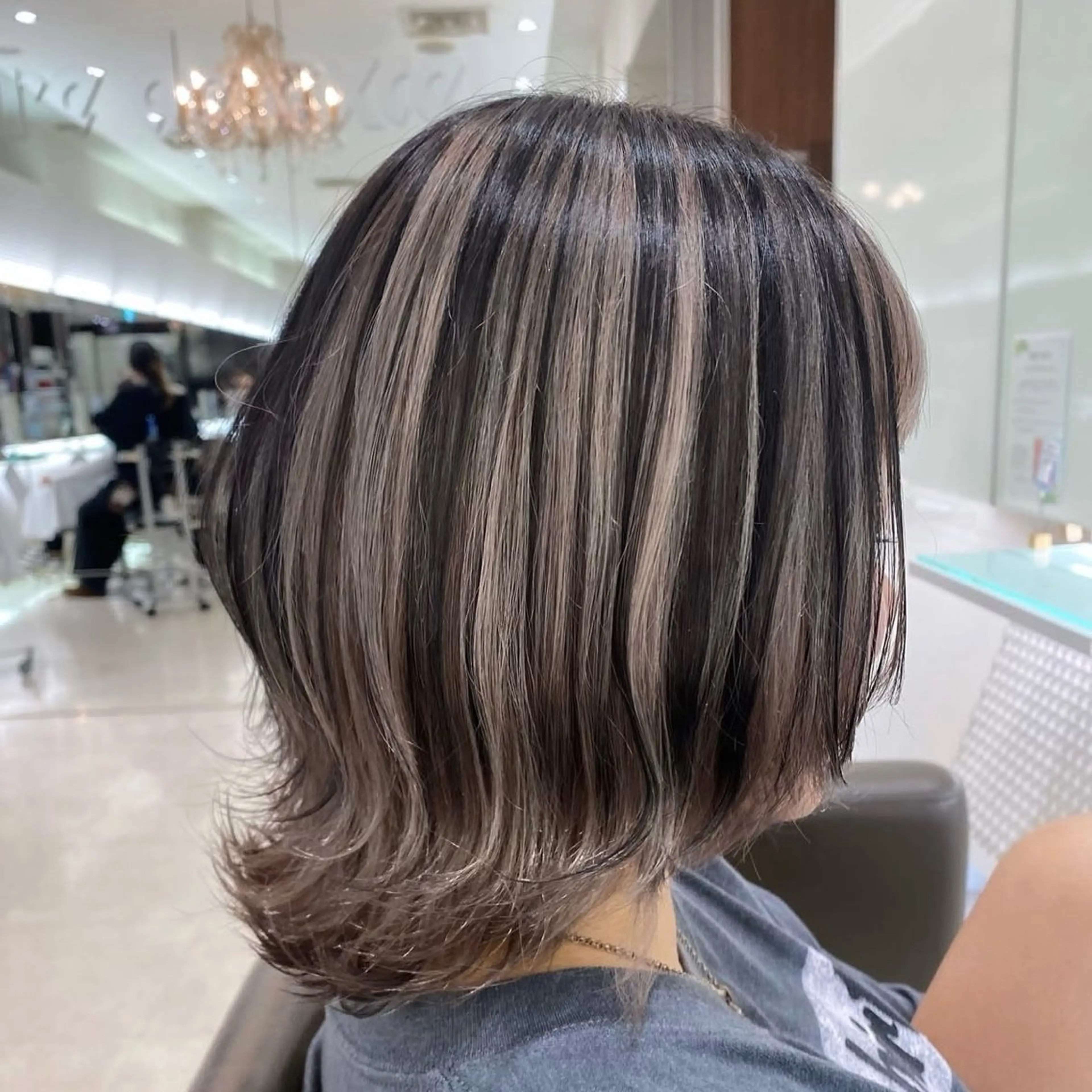 🖤アンブレラカラー😈ブリーチ込み🌼+カットの写真